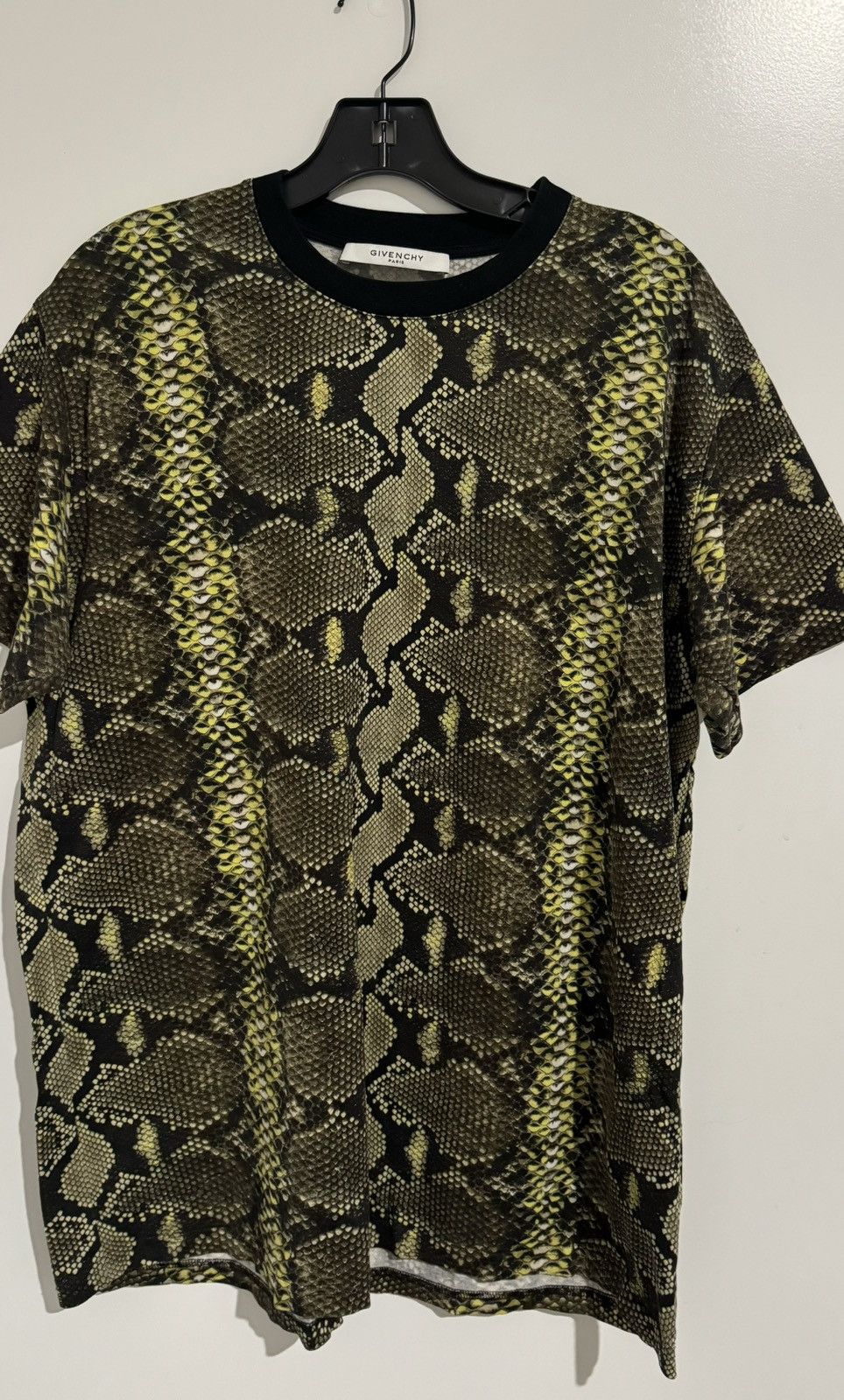 Givenchy Givenchy Men's Snakeskin Print T-shirt Size US XS / EU 42 / 0 - 1 Thumbnail