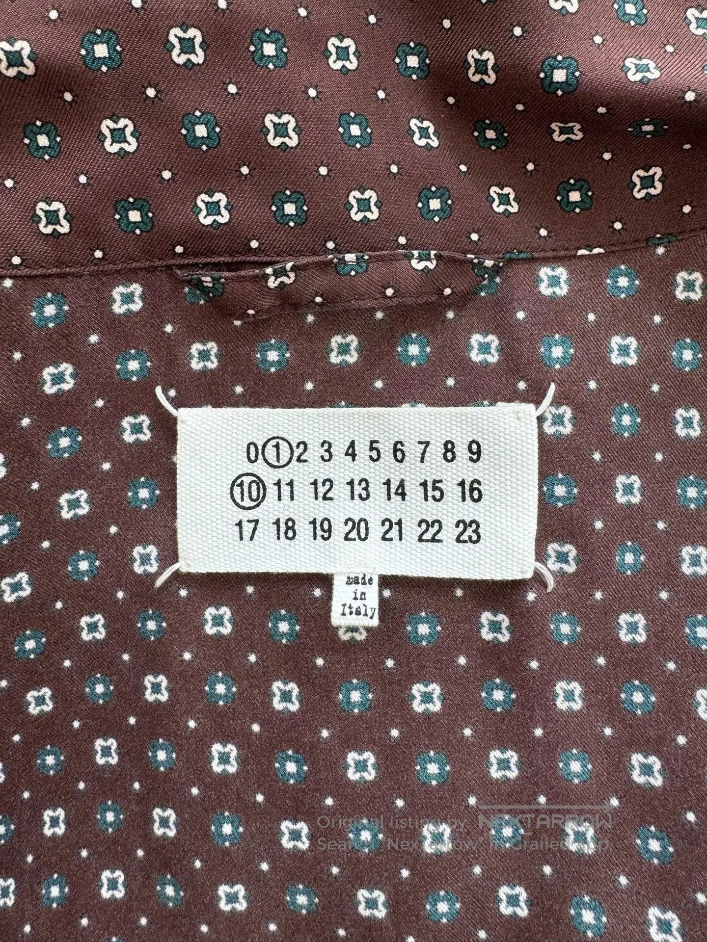 Maison Margiela Maison Margiela Silk Vintage Pajama Shirt. Size M / US 6-8 / IT 42-44 - 3 Thumbnail