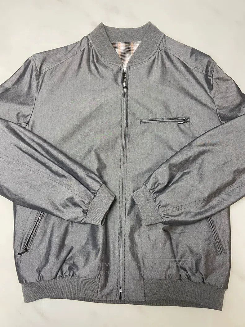 Brioni Brioni Thick silk reversible jacket Size US XL / EU 56 / 4 - 3 Thumbnail