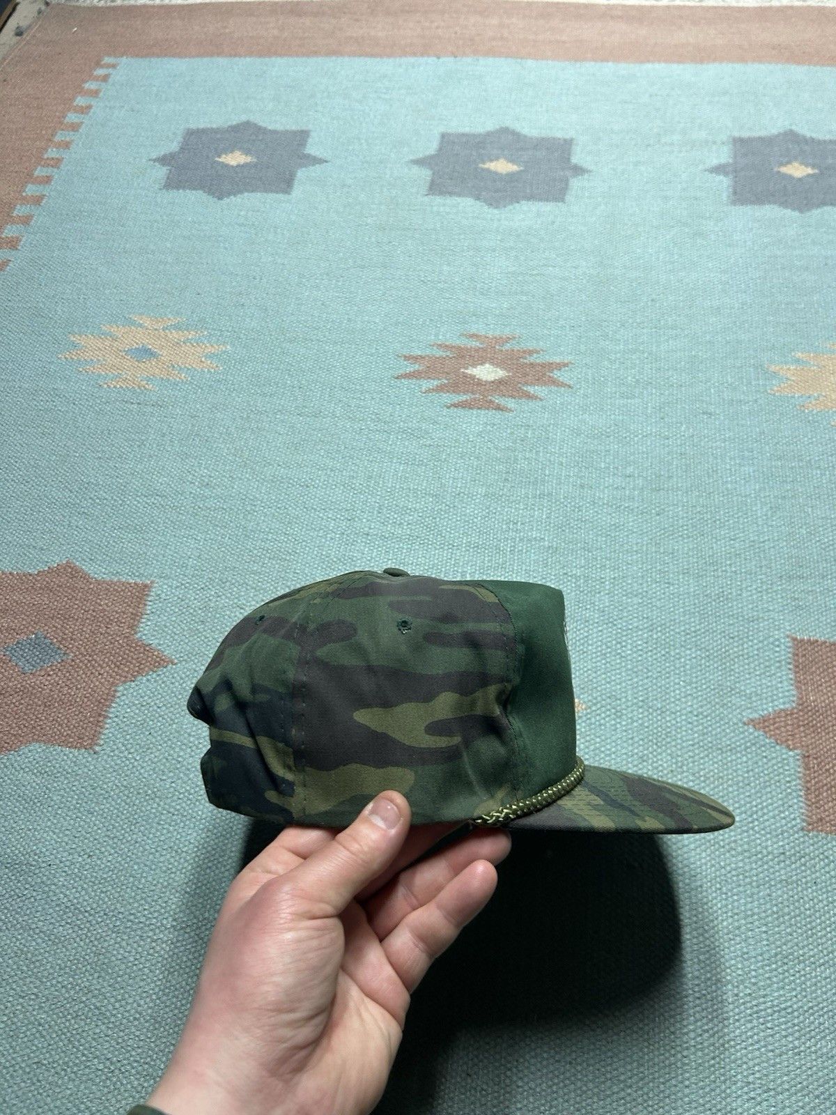 Vintage Vtg SnapBack hat camo Meauwataka militia Michigan woodland Size ONE SIZE - 8 Thumbnail
