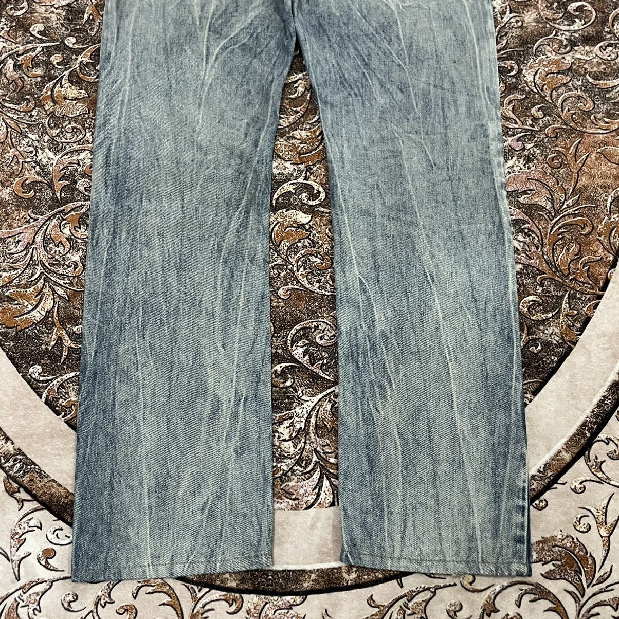 Diesel 🔥Vintage Diesel Industry Krooley Ripped Distress Denim Jeans Size US 34 / EU 50 - 6 Thumbnail