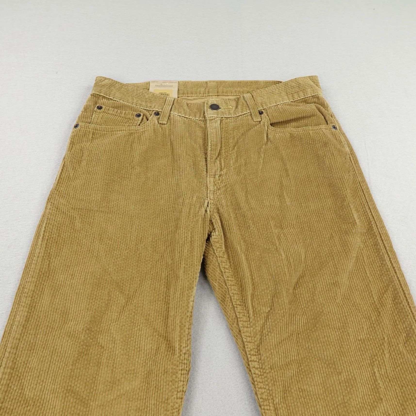Levi's Levi's Mens Pants 28x30 Corduroy Straight Leg Brown Casual Workwear 500 Series Size US 28 / EU 44 - 2 Thumbnail