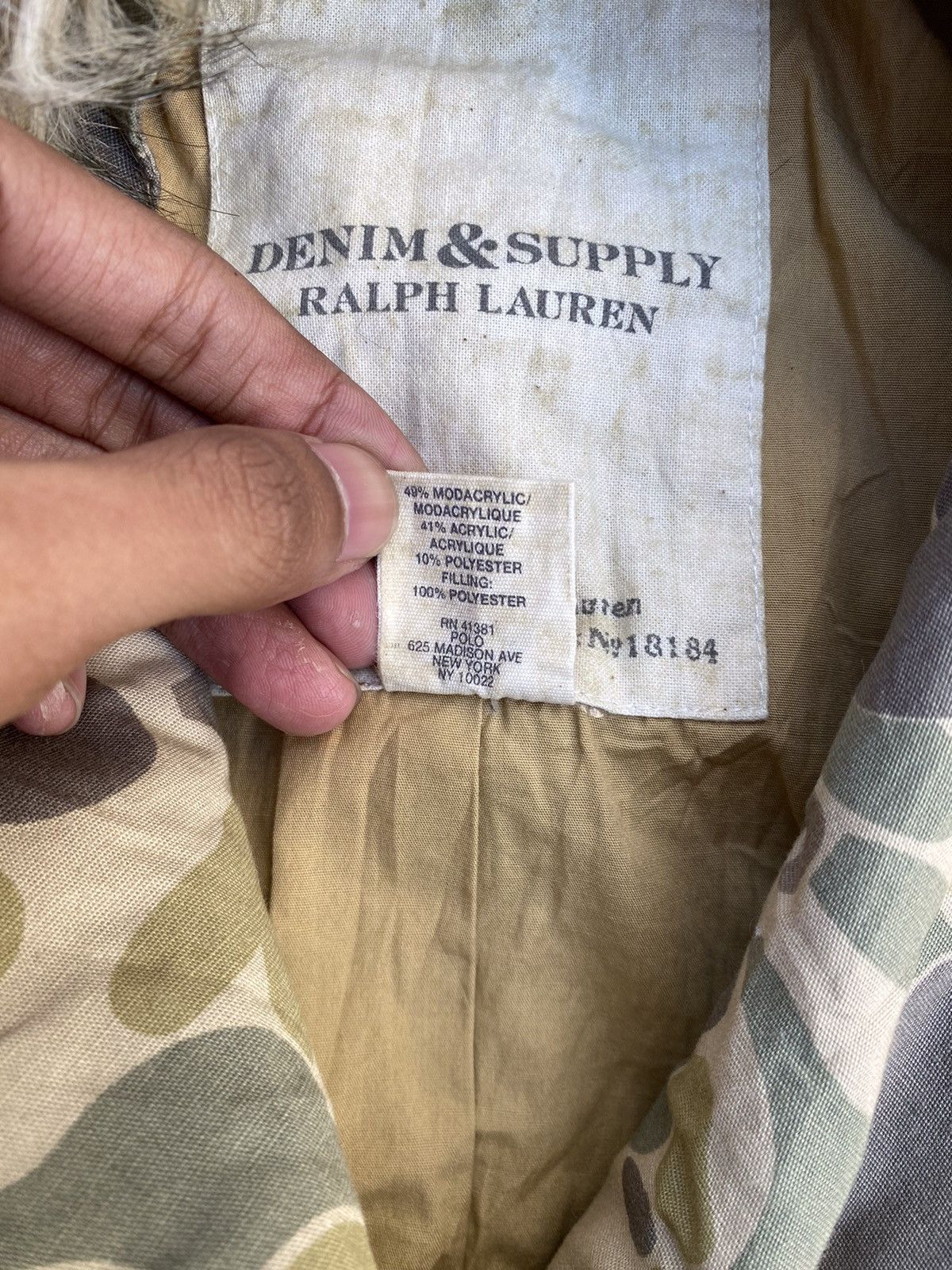Denim & Supply Ralph Lauren Denim and Supply Ralph Laurent Fur Crop Jacket Size M / US 6-8 / IT 42-44 - 9 Thumbnail