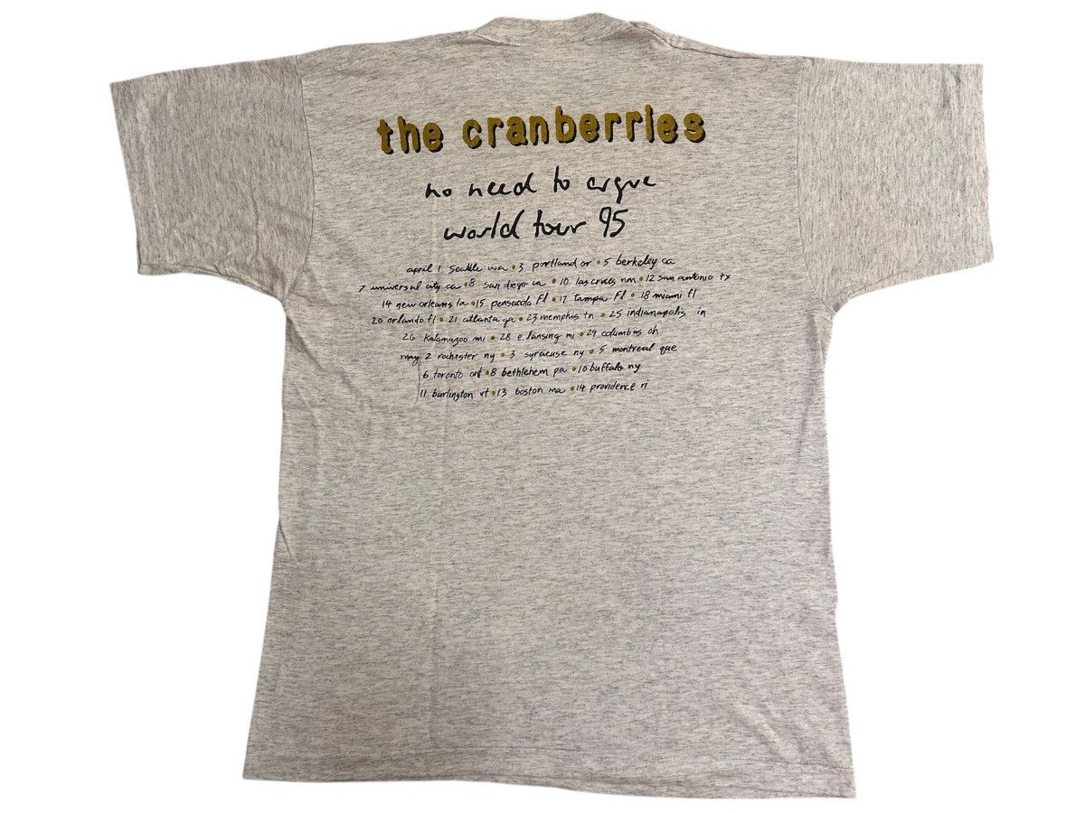 Band Tees The Cranberries “No Need To Argue World Tour 1995” Shirt Size US L / EU 52-54 / 3 - 2 Thumbnail