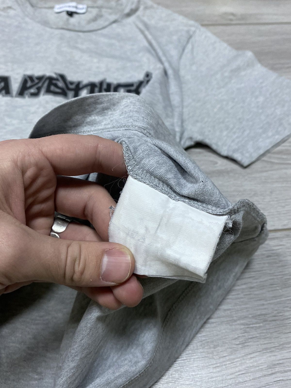 Gosha Rubchinskiy Gosha Rubchinski big logo spell out t-shirt Size US S / EU 44-46 / 1 - 8 Thumbnail