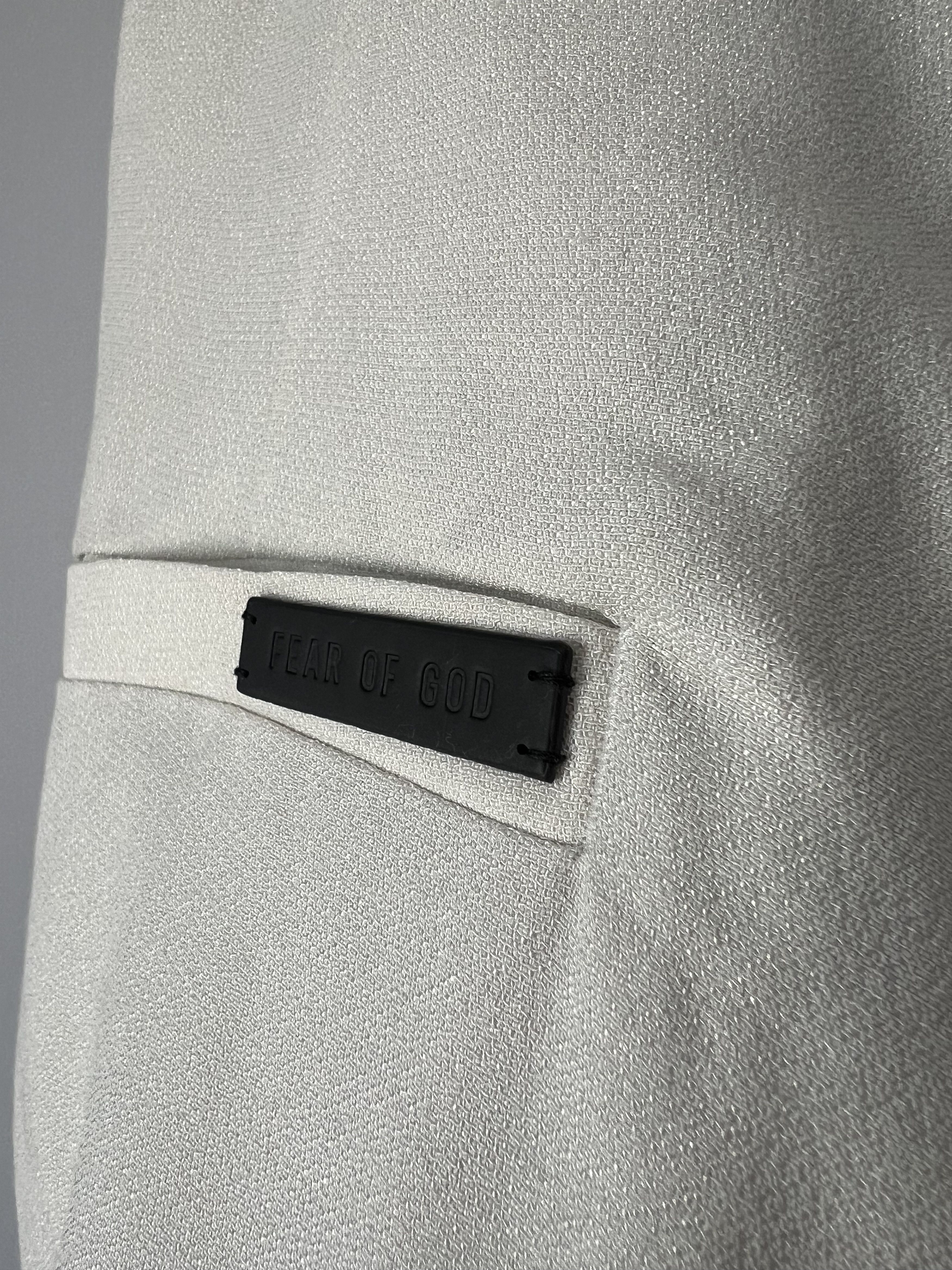 Fear of God Fear of God Double Pleated Trouser in Cream Size US 32 / EU 48 - 6 Thumbnail