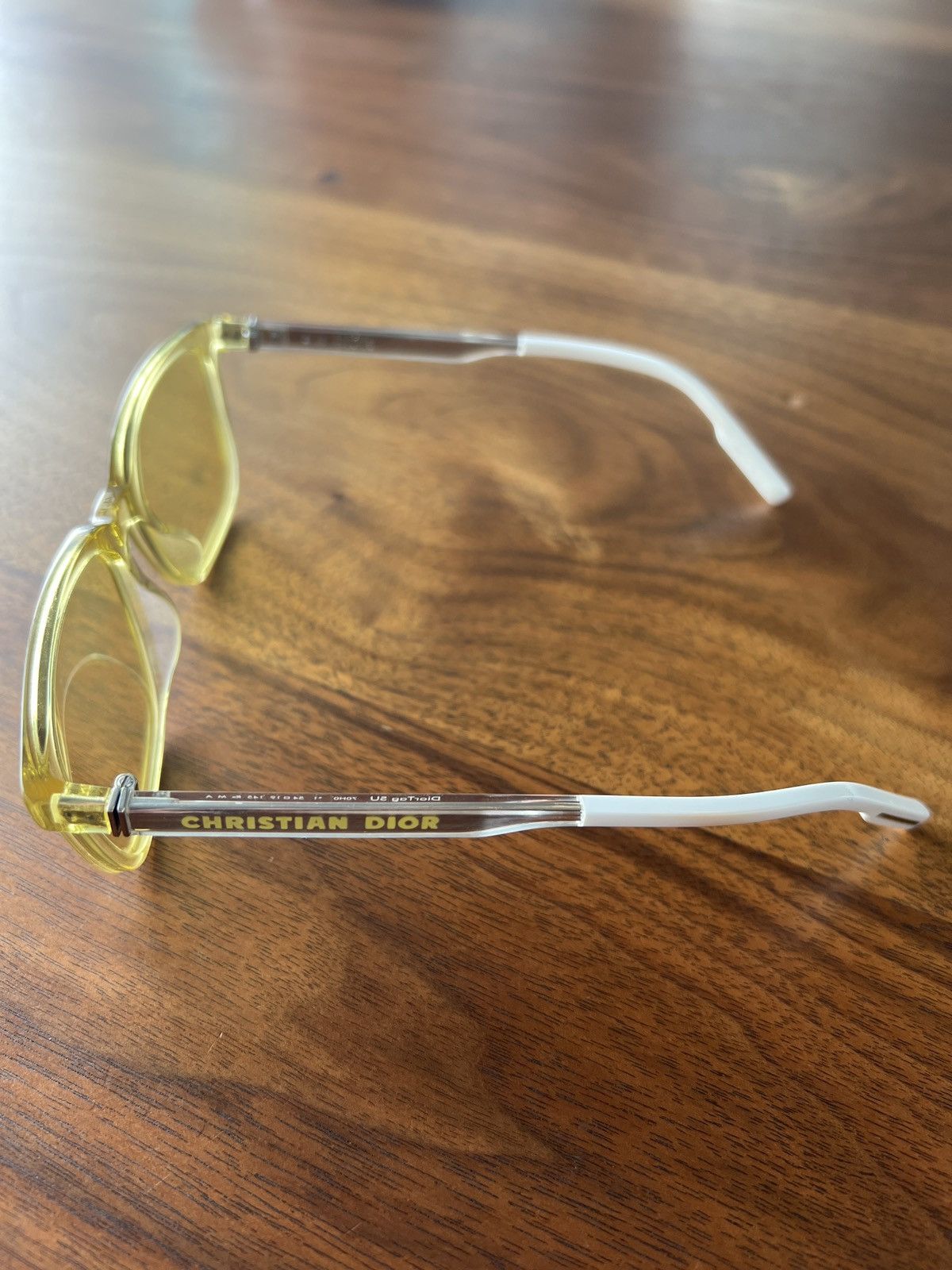 Dior Dior Diortag SU 70H0 yellow white Size ONE SIZE - 4 Thumbnail