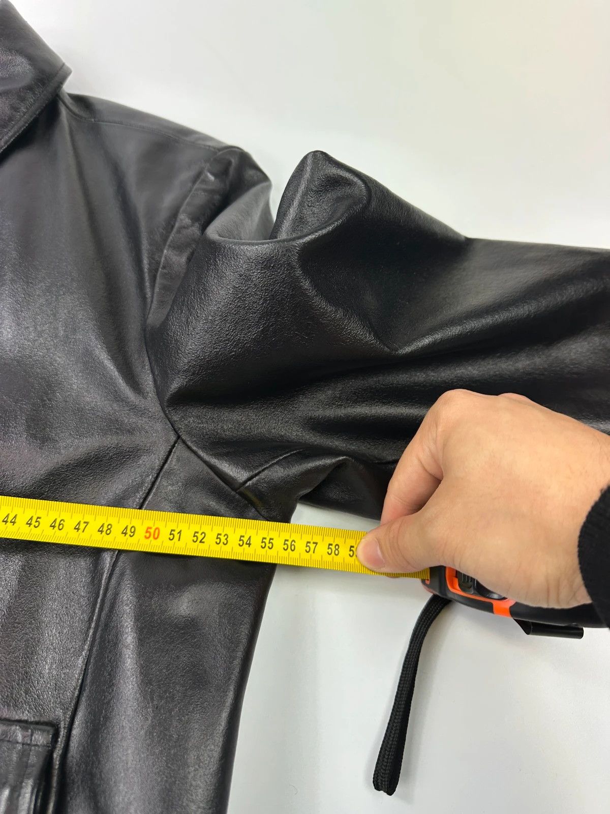 Valentino Valentino Late 90’s Glossy SheepSkin Leather Bomber Jacket Size US M / EU 48-50 / 2 - 19 Thumbnail