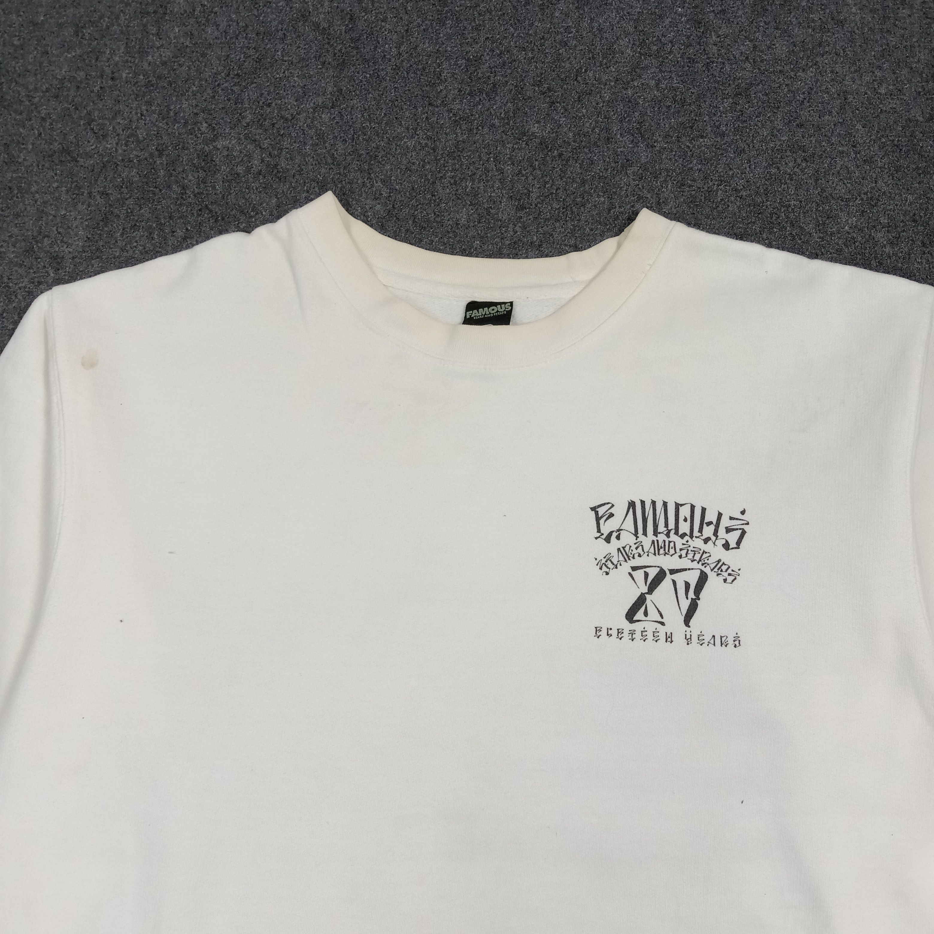 Famous Stars And Straps Y2K Famous Skull Rose Graphic Sweatshirt C275N2 Size US M / EU 48-50 / 2 - 4 Thumbnail