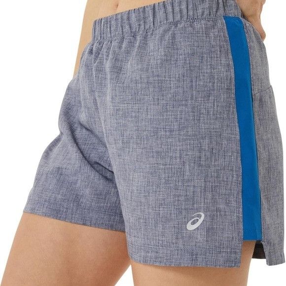 Asics NWT ASICS READY SET 3’ SHORTS PEACOAT HEATHER/LAKE DRIVE M Size 26" / US 2 / IT 38 - 1 Thumbnail