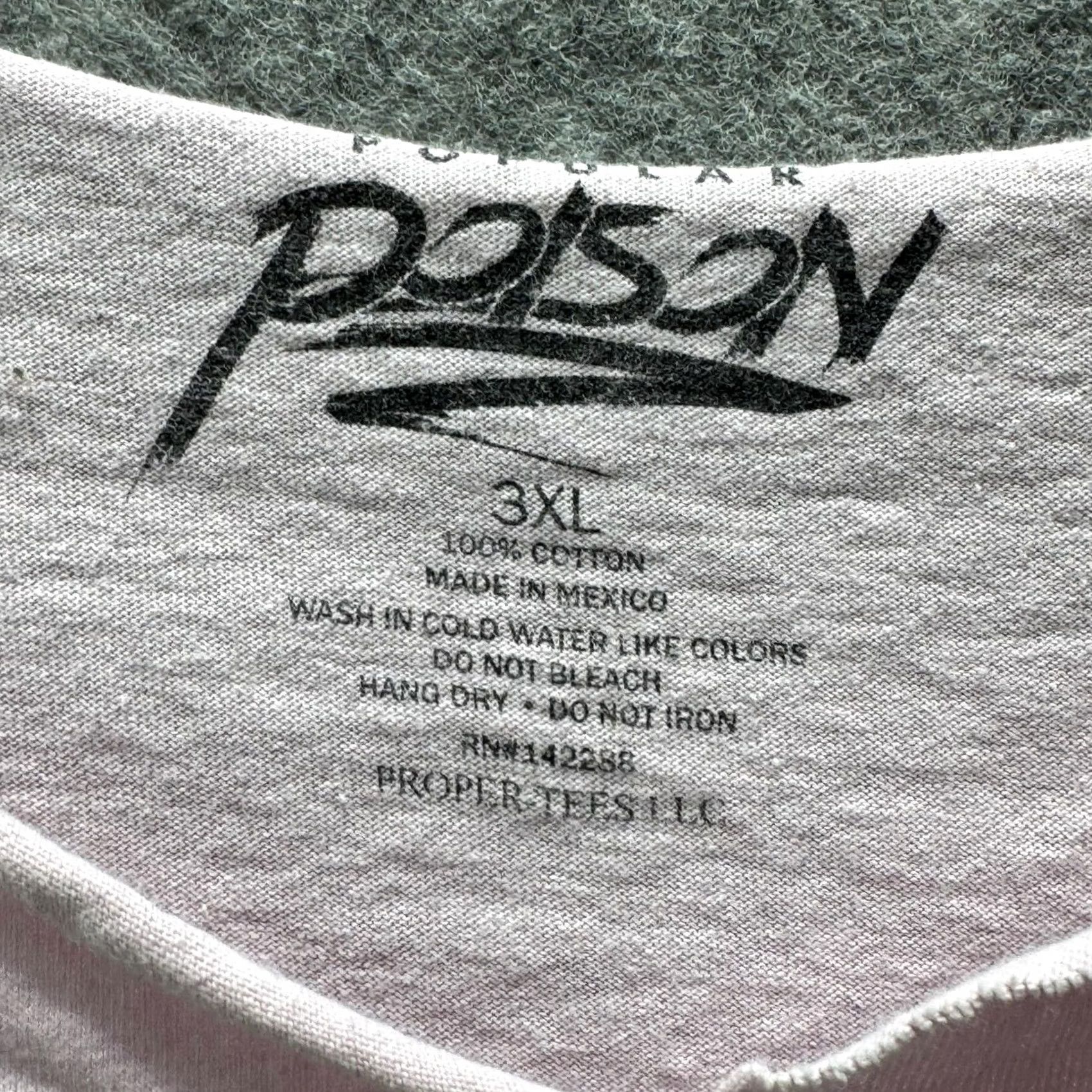 Pinko Popular Poison Shirt Mens 3XL Pink Good Vibes Retro Portrait Graphic Tee Crewneck Size US XXL / EU 58 / 5 - 4 Thumbnail