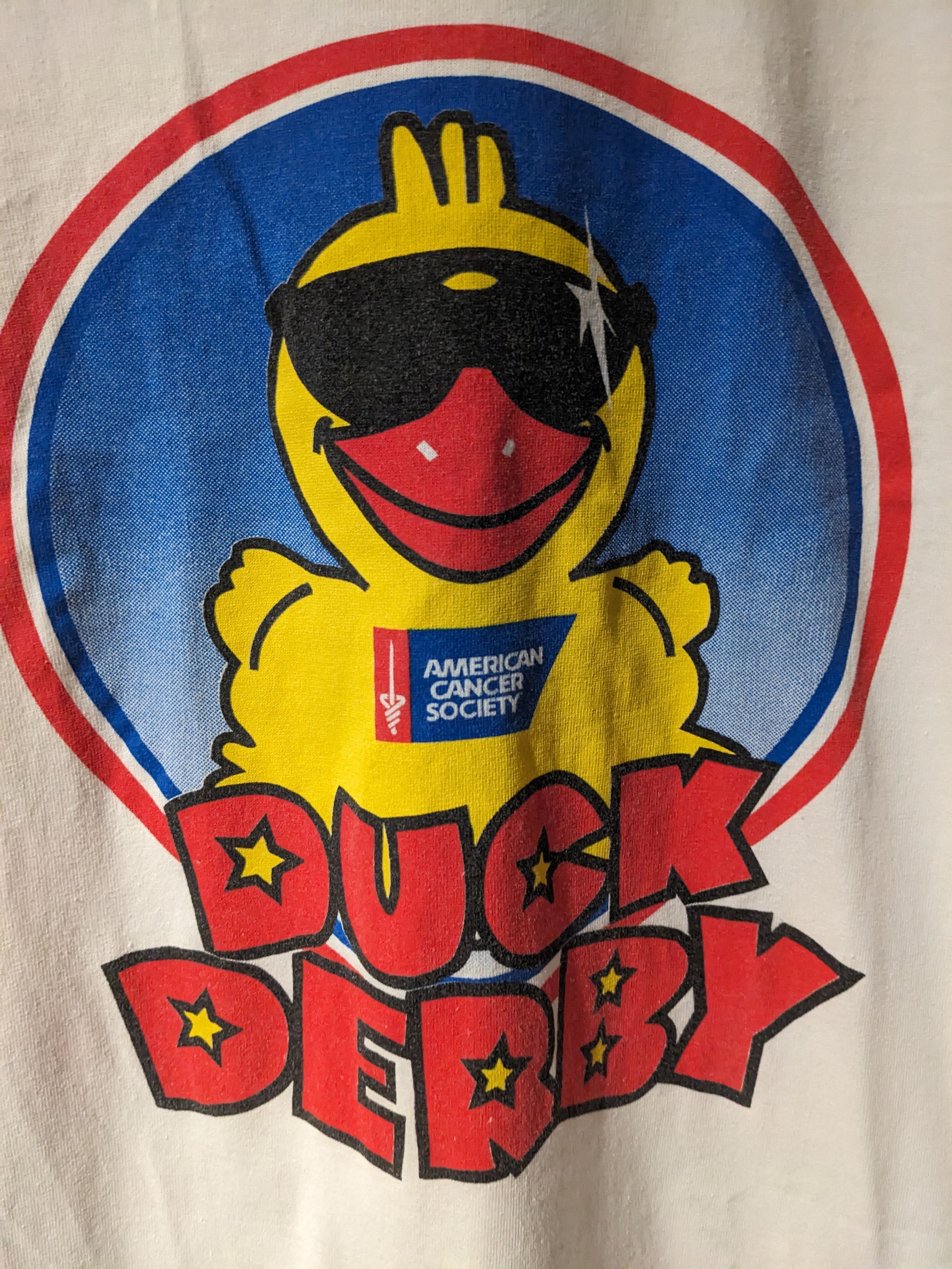 Vintage Vintage Y2K Duck Derby Racing Cool Glasses Large T-Shirt Size US L / EU 52-54 / 3 - 2 Thumbnail