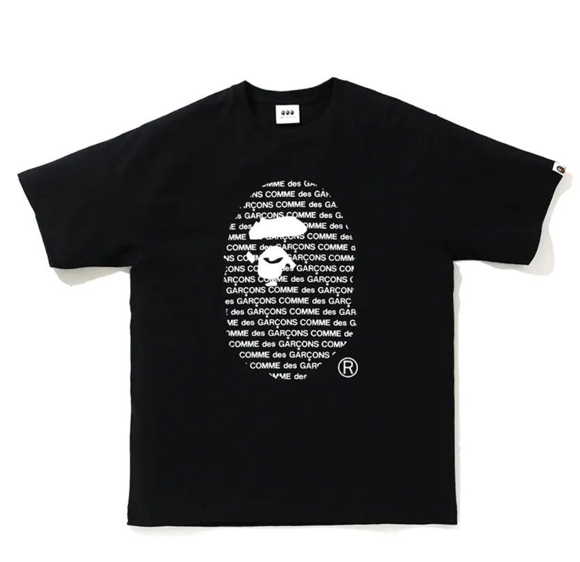 Bape × Comme des Garcons BAPE X CDG Osaka Ape Head #2 Tee DS Size L Size US L / EU 52-54 / 3 - 1 Thumbnail