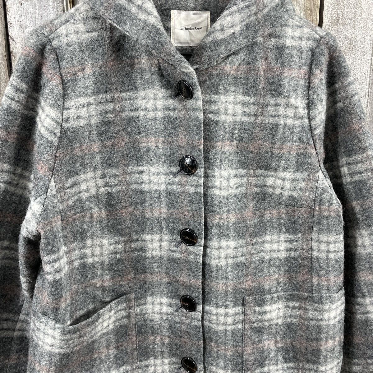 Golden Bear × Vintage Vintage Golden Bear Wool Hoodie Jacket Size US M / EU 48-50 / 2 - 4 Thumbnail