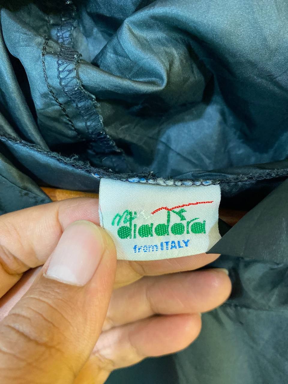 Diadora vintage 90s diadora big logo back sidetaped jacket Size US XXL / EU 58 / 5 - 4 Thumbnail