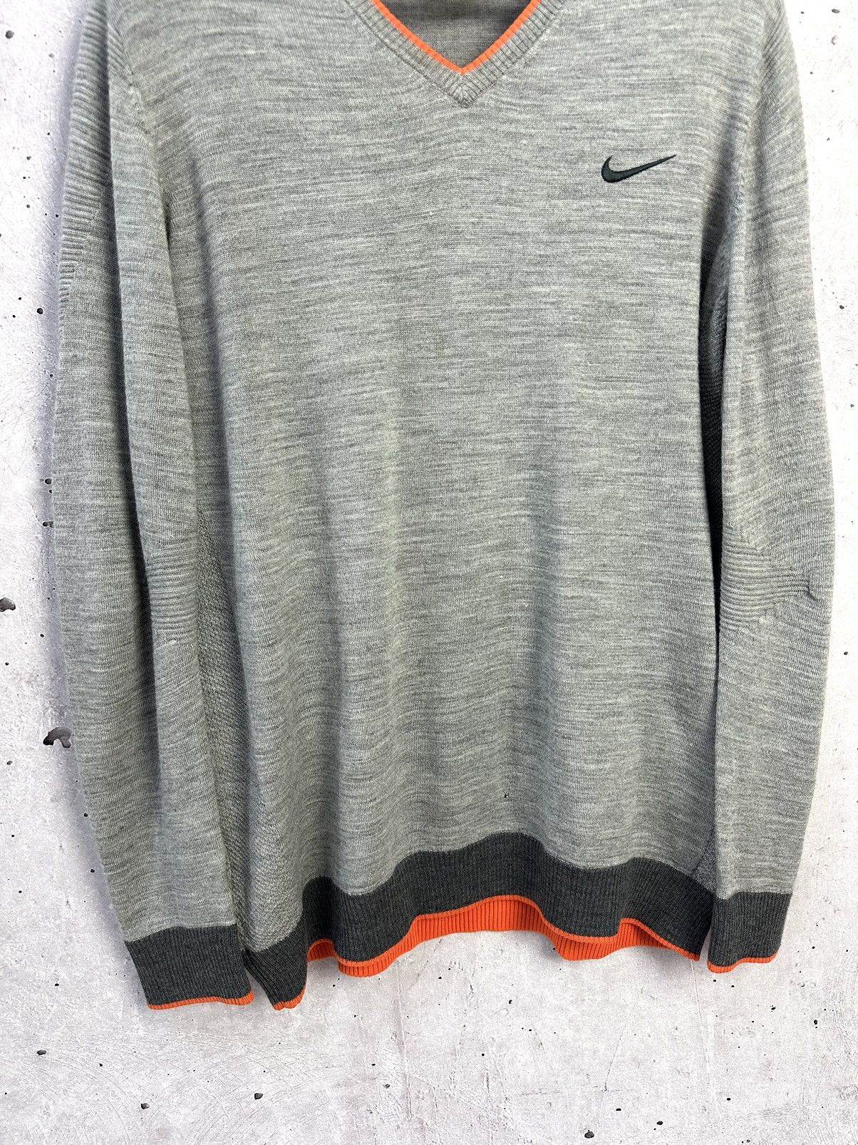 Nike × Vintage Vintage Nike Wool Knit Sweater Size US XL / EU 56 / 4 - 4 Thumbnail
