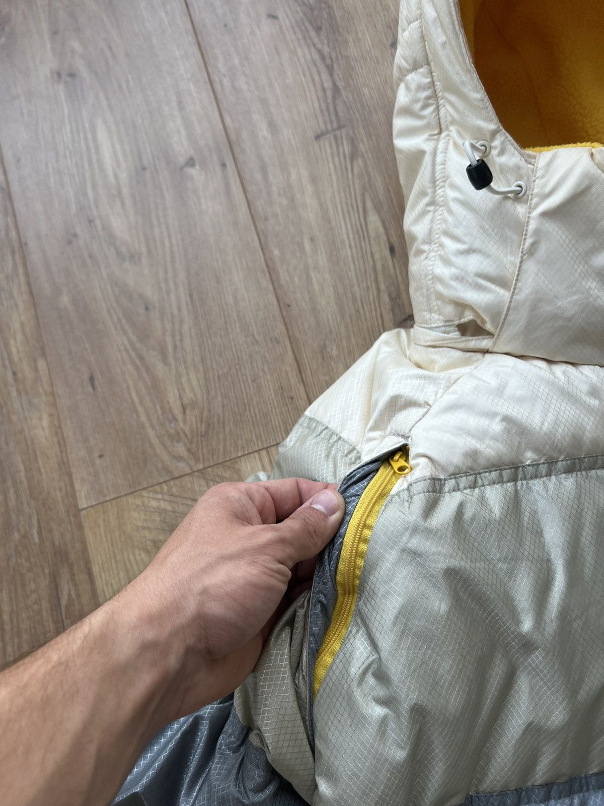 Nike 00’s NIKE REVERSIBLE SWOOSH FLEECE DOWN PUFFER JACKET Y2K Size US XL / EU 56 / 4 - 9 Thumbnail