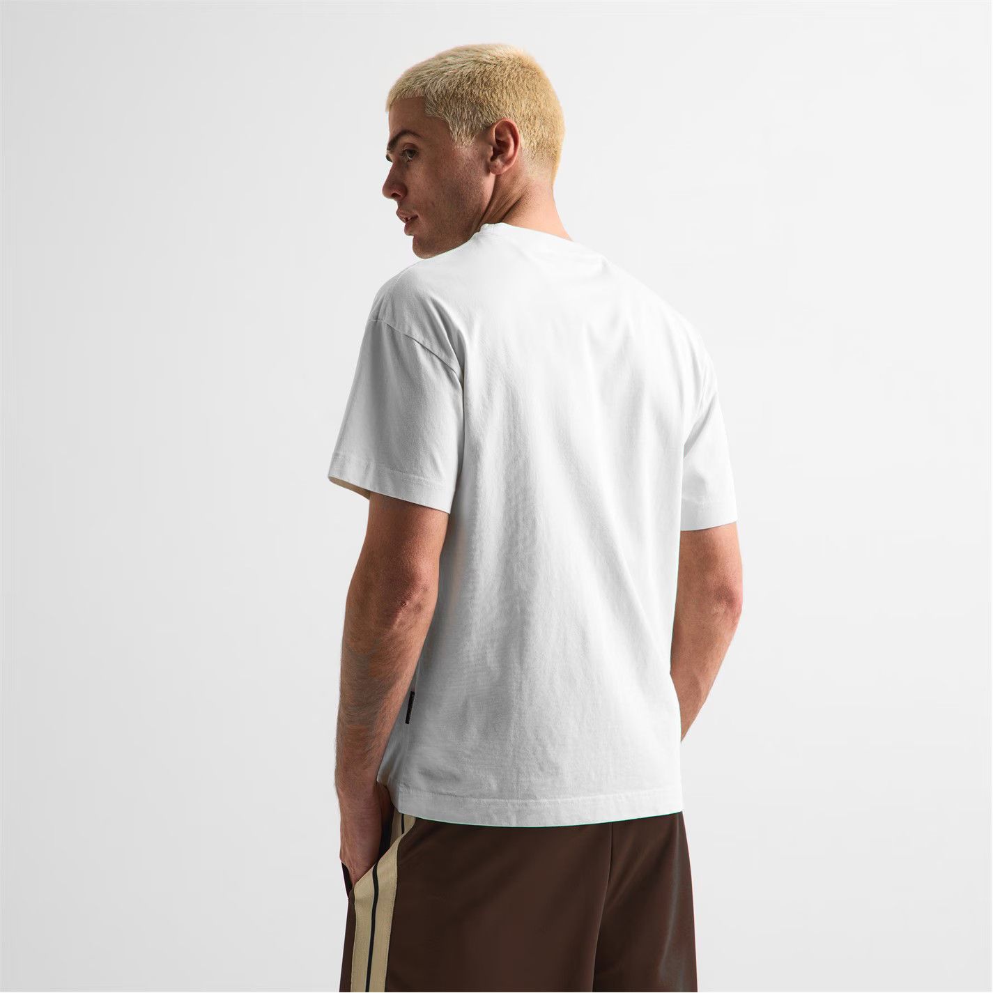 Palm Angels o1g2r1mq0426 Small Logo T-Shirt in White Size US L / EU 52-54 / 3 - 5 Thumbnail