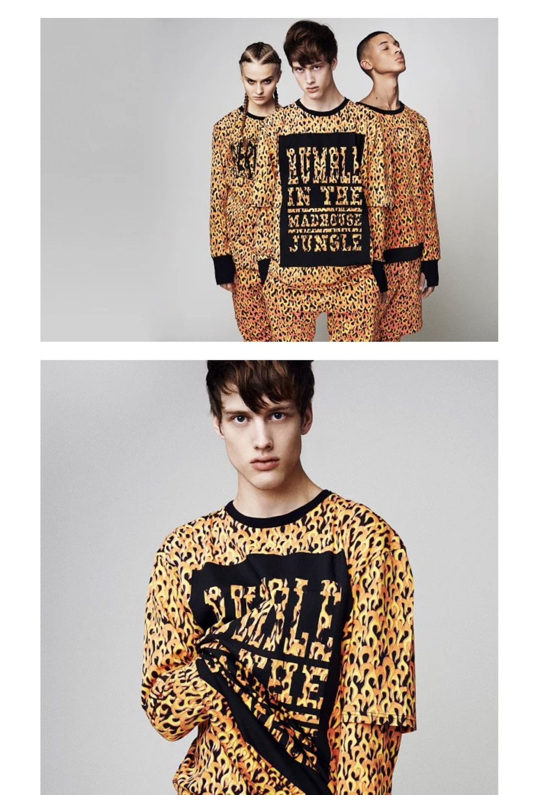 Asger Juel Larsen A.J.L Madhouse “Rumble in the Madhouse" Flame Print Set Size US 32 / EU 48 - 21 Thumbnail