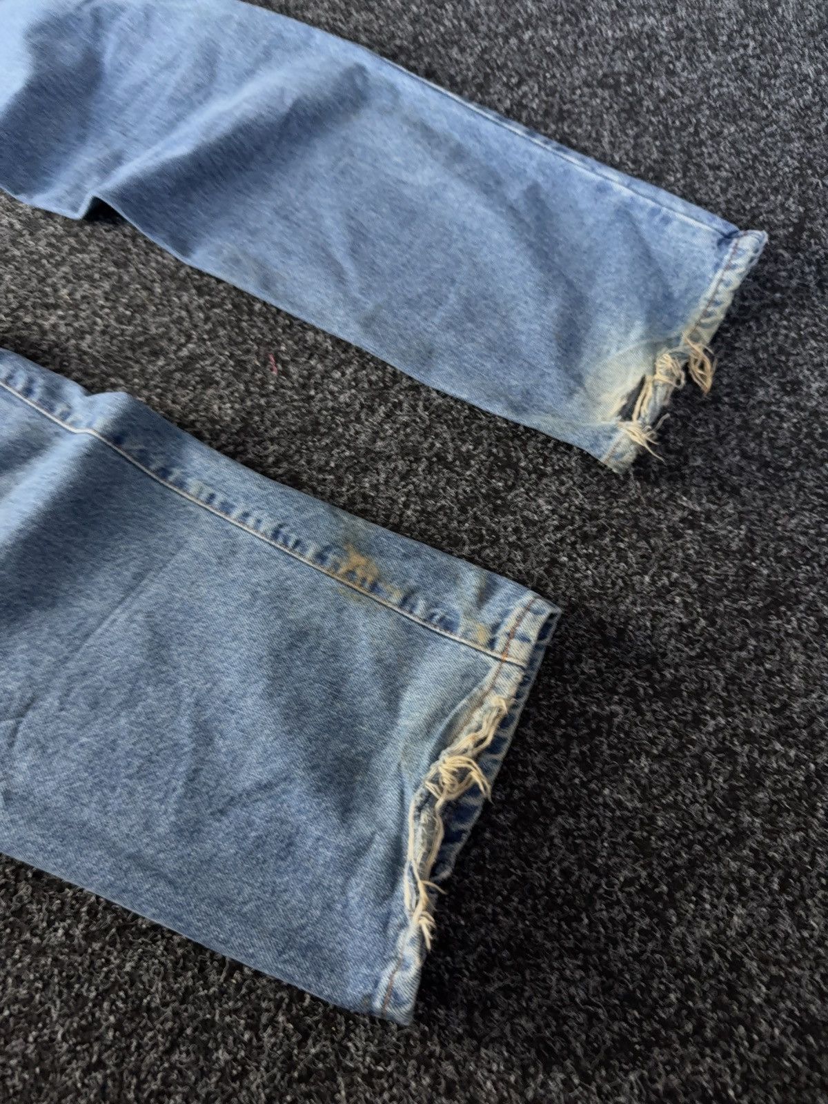 Diesel Vintage 90s Dirty Distressed Diesel Industry Italy Jeans W38 Size US 38 / EU 54 - 13 Thumbnail