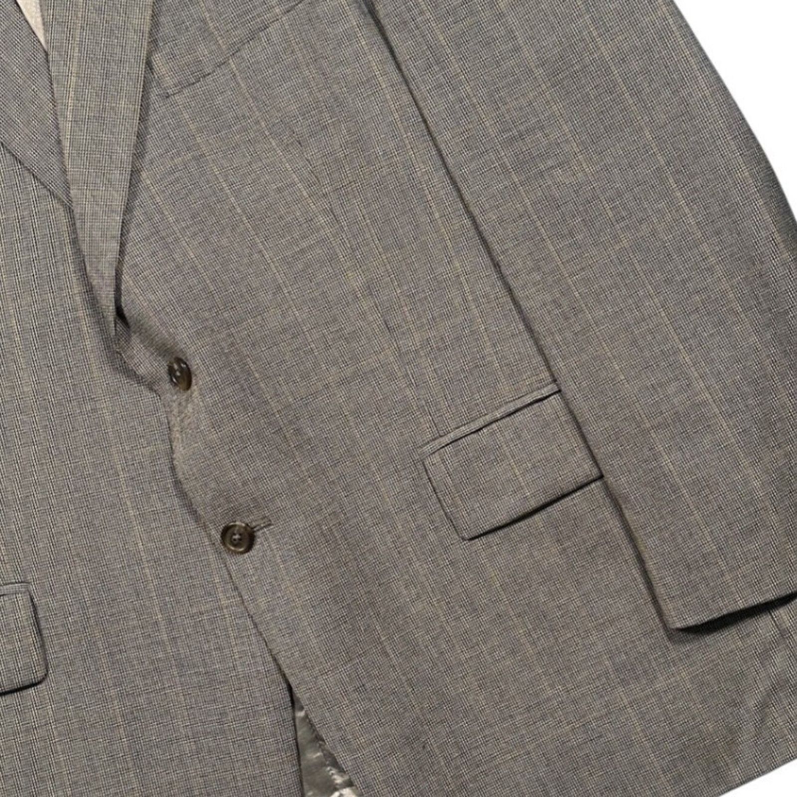 Ralph Lauren Ralph Lauren Blazer Mens 48R Grey 2-Button Sport Coat Size 48R - 6 Thumbnail