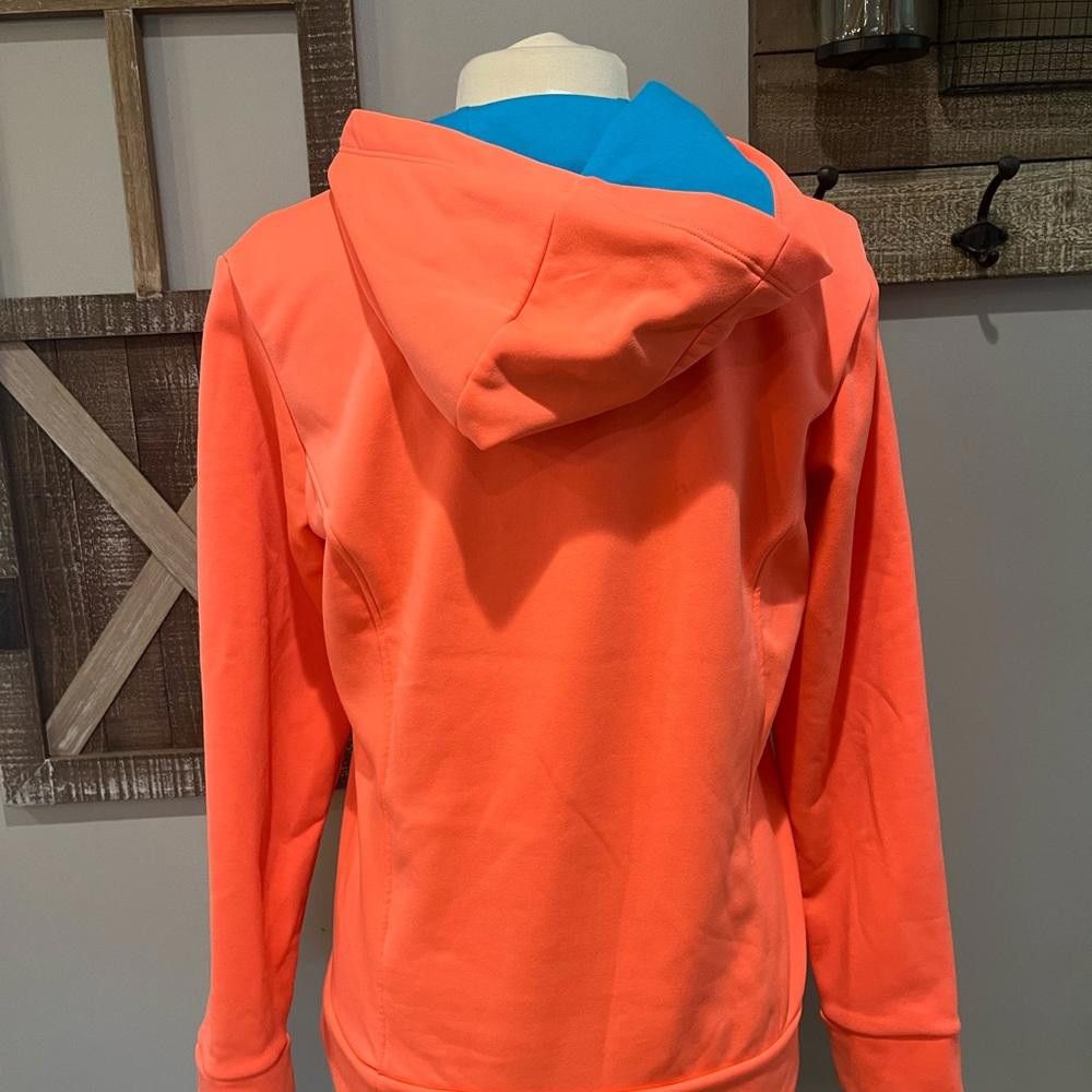 The North Face The North Face Women's Hoodie-Orange/Teal Size L Size L / US 10 / IT 46 - 6 Thumbnail