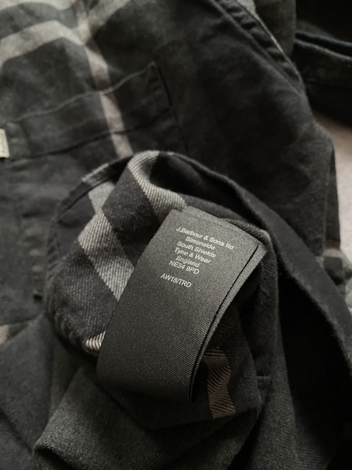 Barbour × Vintage Rare Y2K Barbour Shirt Plaid Button Up Nova Check Size US M / EU 48-50 / 2 - 10 Thumbnail