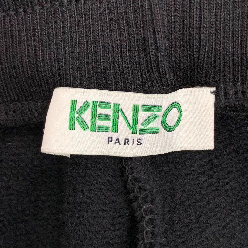 Kenzo KENZO sizeM Black logo letter printed cotton casual trouser Size 25" / US 0 / IT 36 - 6 Thumbnail
