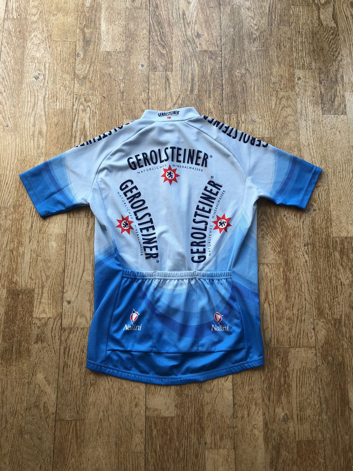 Vintage NALINI VINTAGE CYCLING ITALIAN SPORT JERSEY SHIRT Size US M / EU 48-50 / 2 - 2 Thumbnail