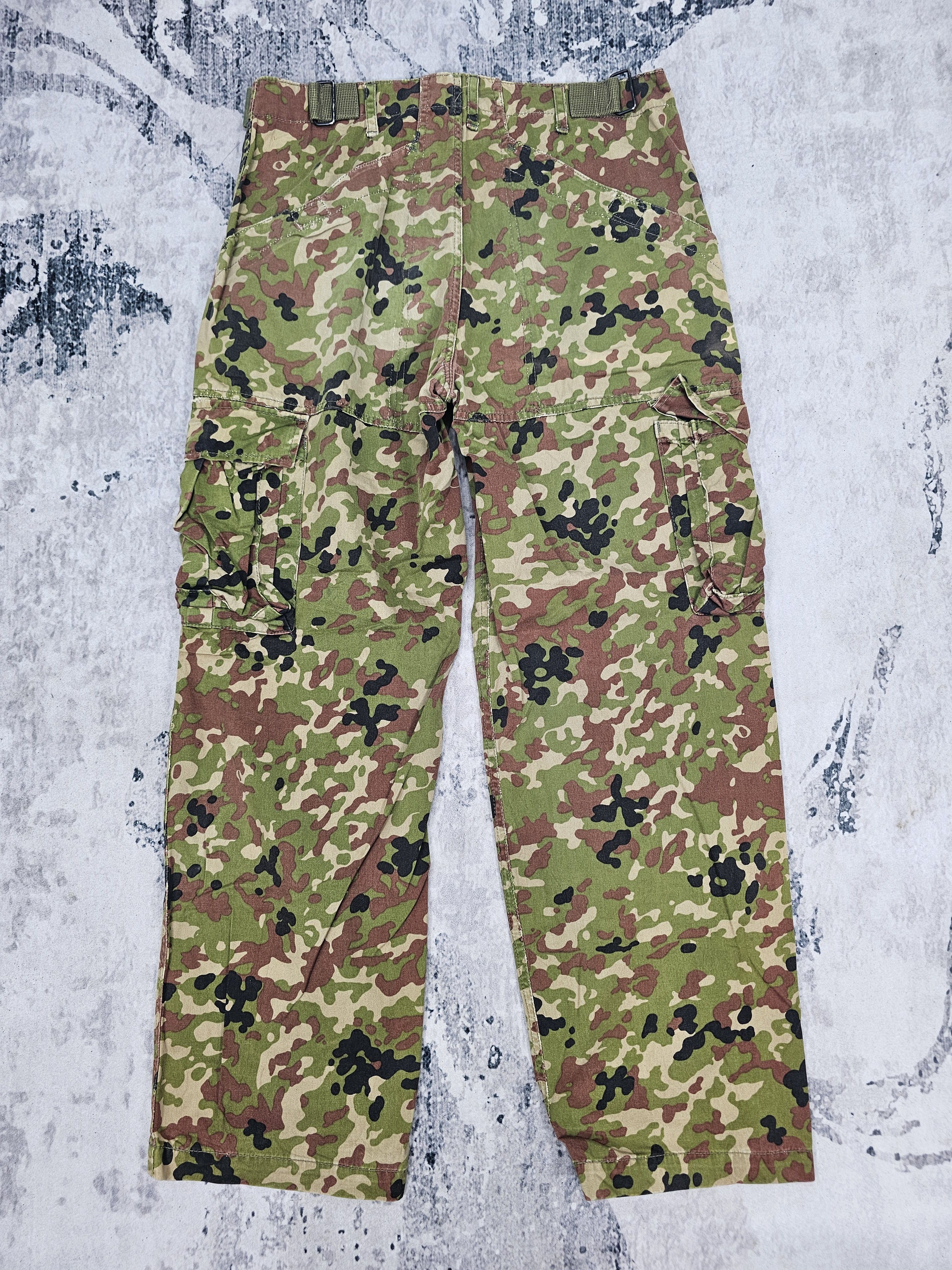 Vtg CAMOUFLAGE Cargo Tactical Hunting Militry Pants JB0331