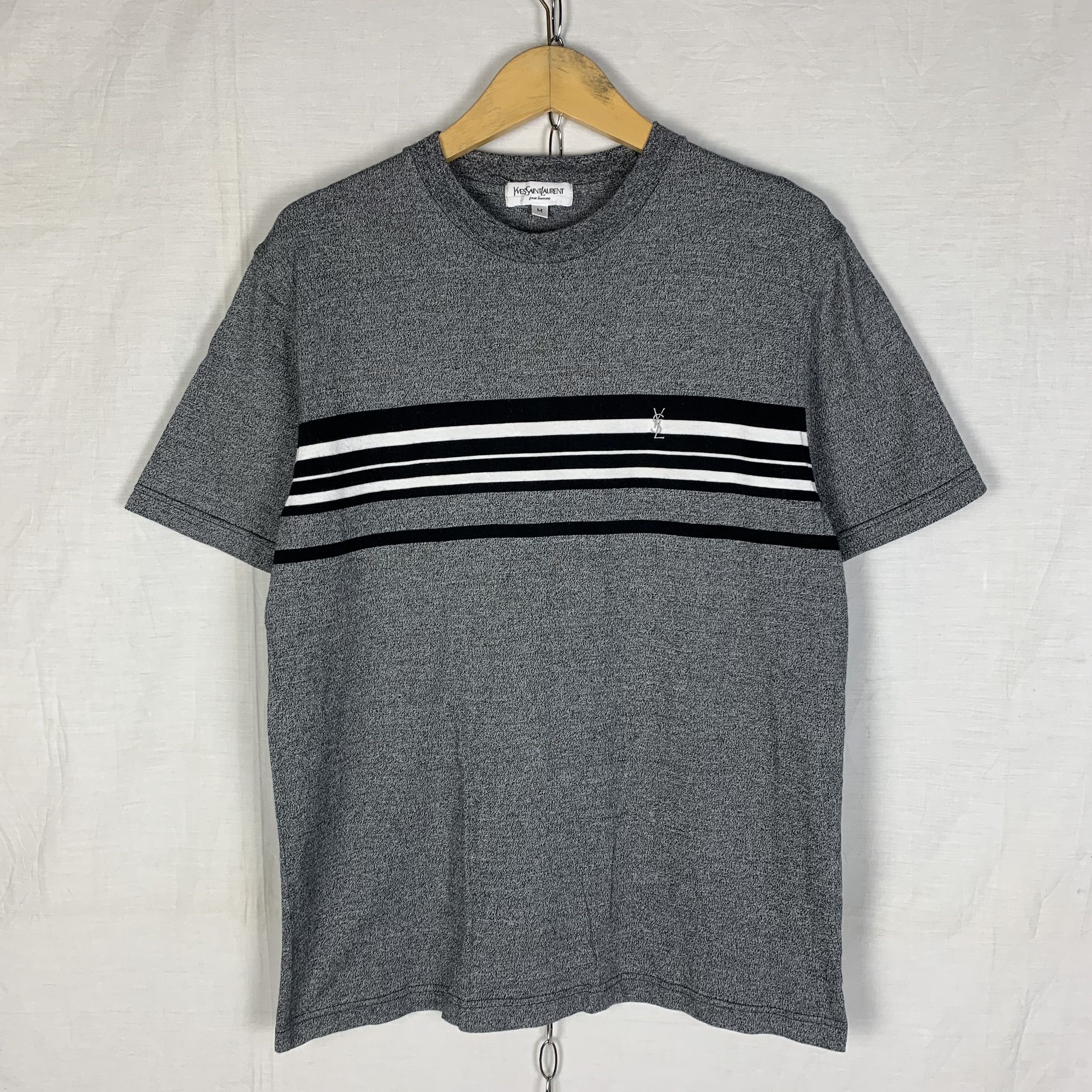 Yves Saint Laurent Vintage Yves Saint Laurent YSL Tshirt Size US M / EU 48-50 / 2 - 1 Thumbnail