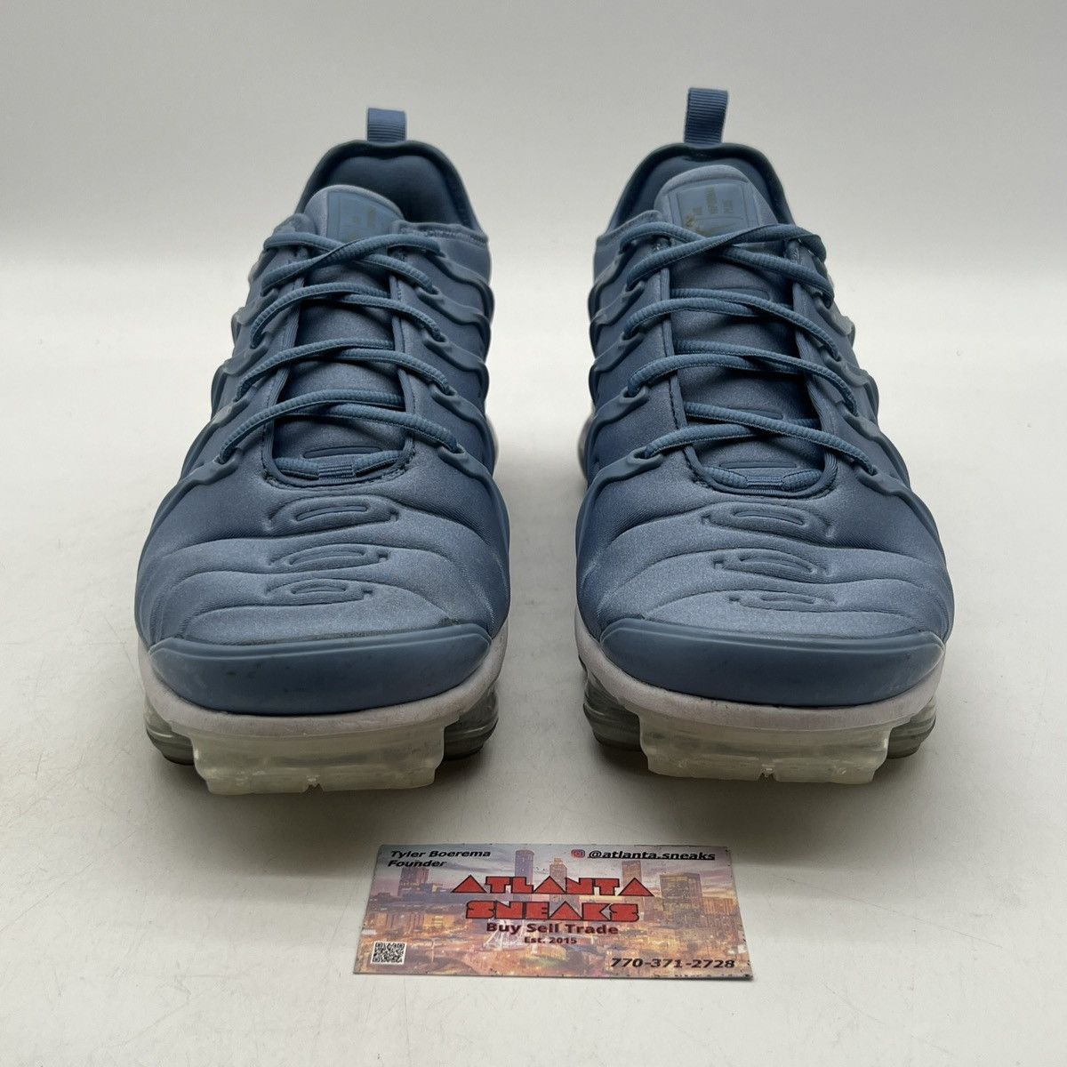 Nike Air VaporMax plus work blue Size US 12 / EU 45 - 2 Thumbnail