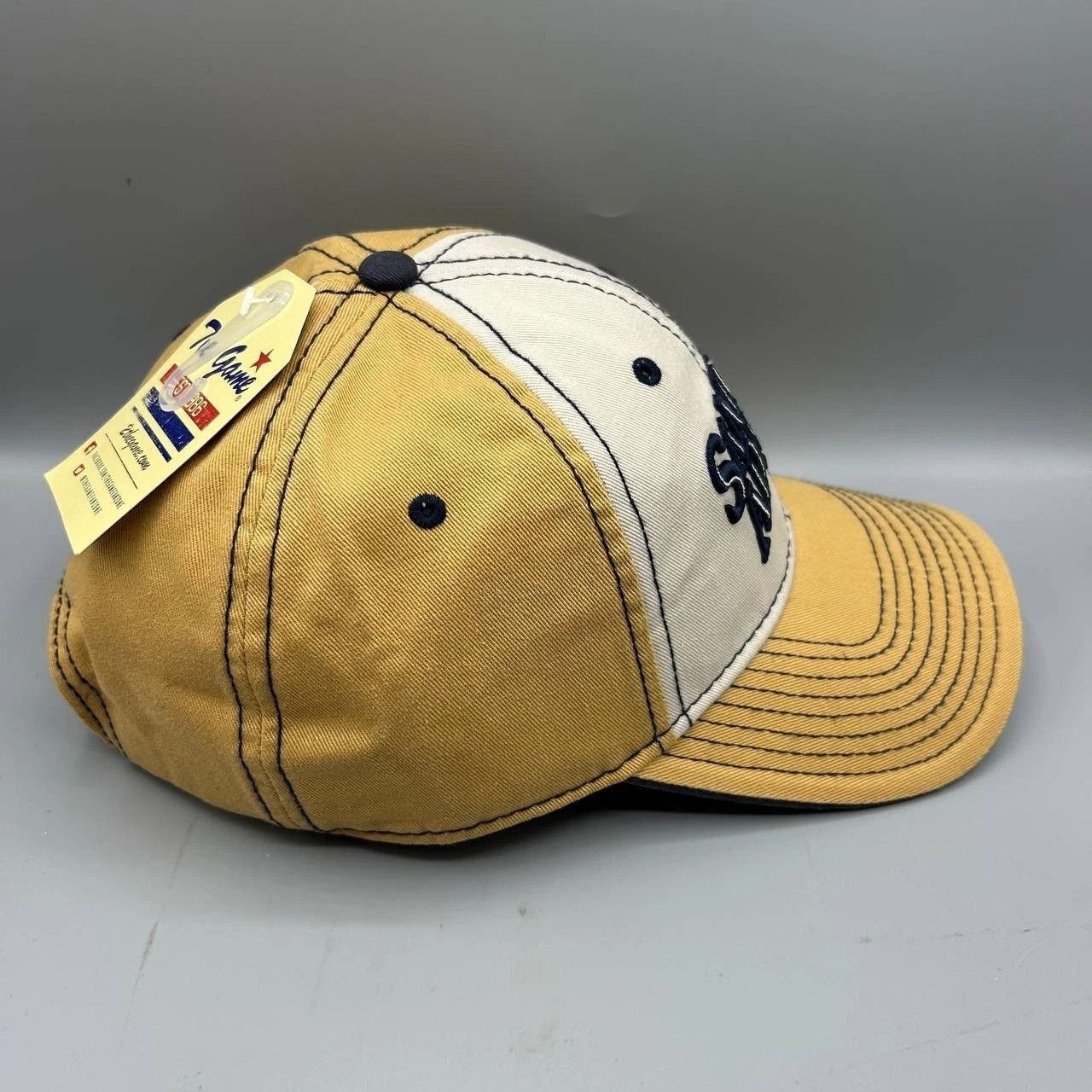 The Game Share Samuel Adams Hat Men White Brown Strap Back Cotton Size ONE SIZE - 6 Thumbnail