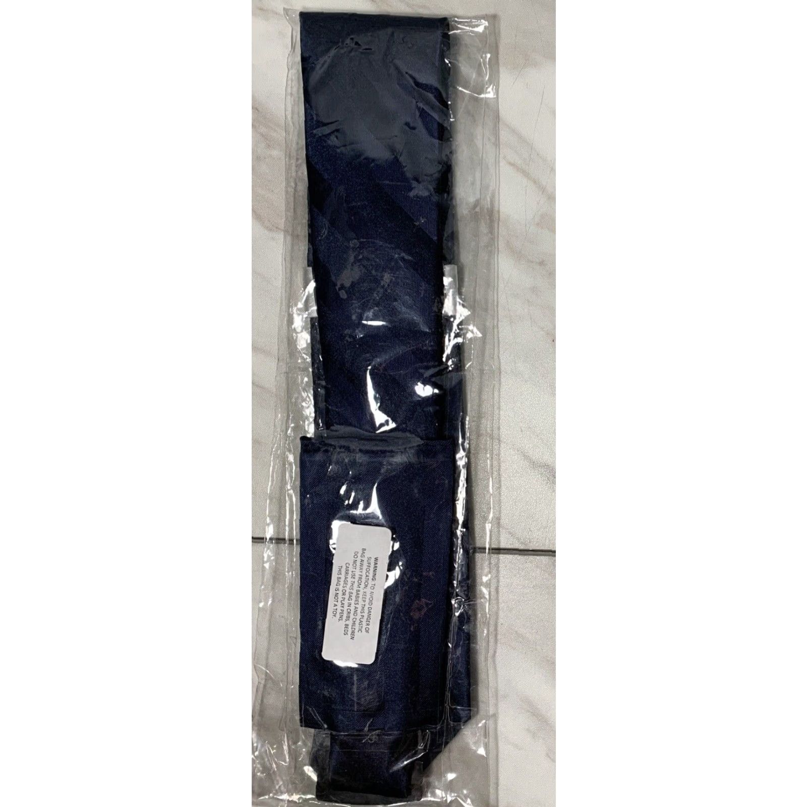Stacy Adams Stacy Adams Necktie Handkerchief Set 100% Silk Blue NEW 58.5" Long x 3.25" Wide Striped Silk Tie Hanky Set Men's Accessories Size ONE SIZE - 3 Thumbnail