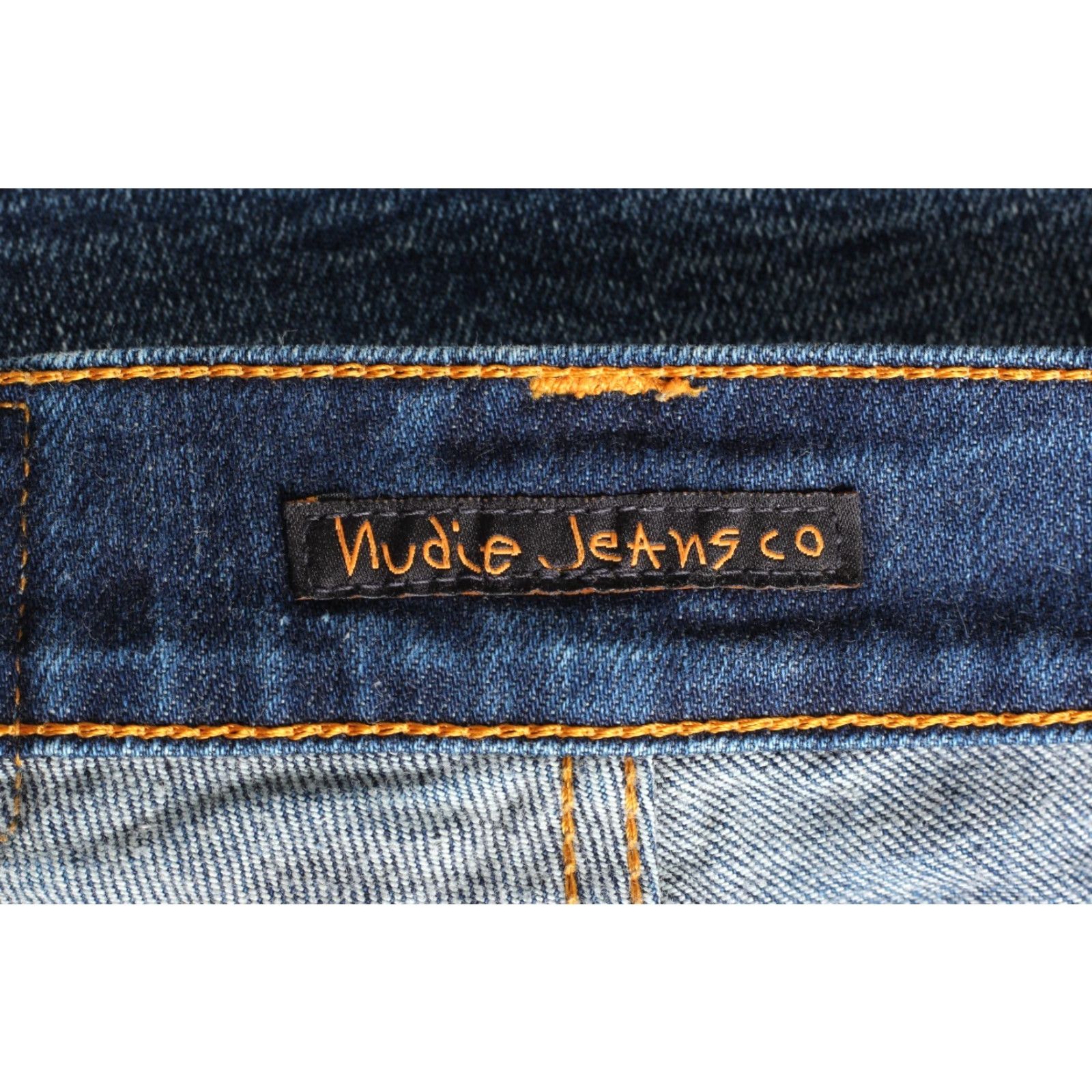 Nudie Jeans NUDIE JEANS THIN FINN Classic Orange Slim Fit Jeans Men W30 L32 DZ8046 Size US 30 / EU 46 - 5 Thumbnail