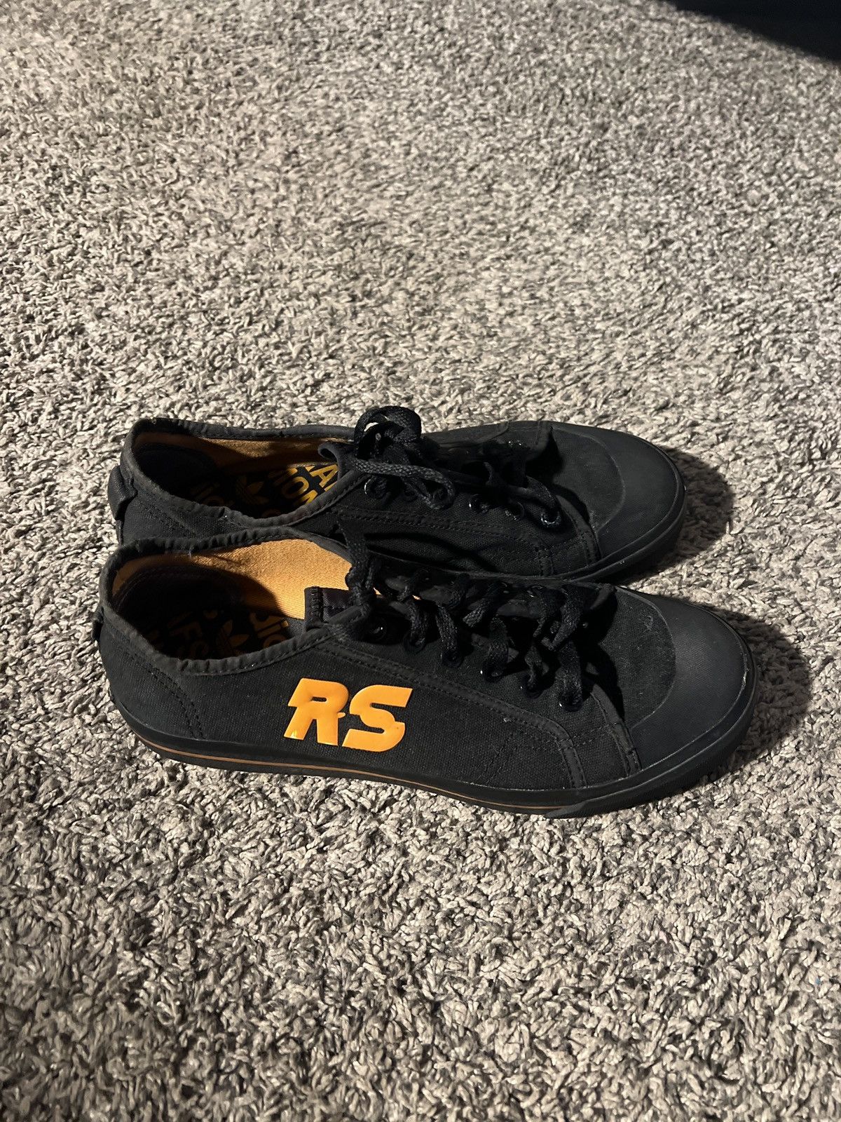 Raf Simons Adidas Raf Simons x Spirit Low Black Orange Size US 8 / EU 41 - 1 Thumbnail