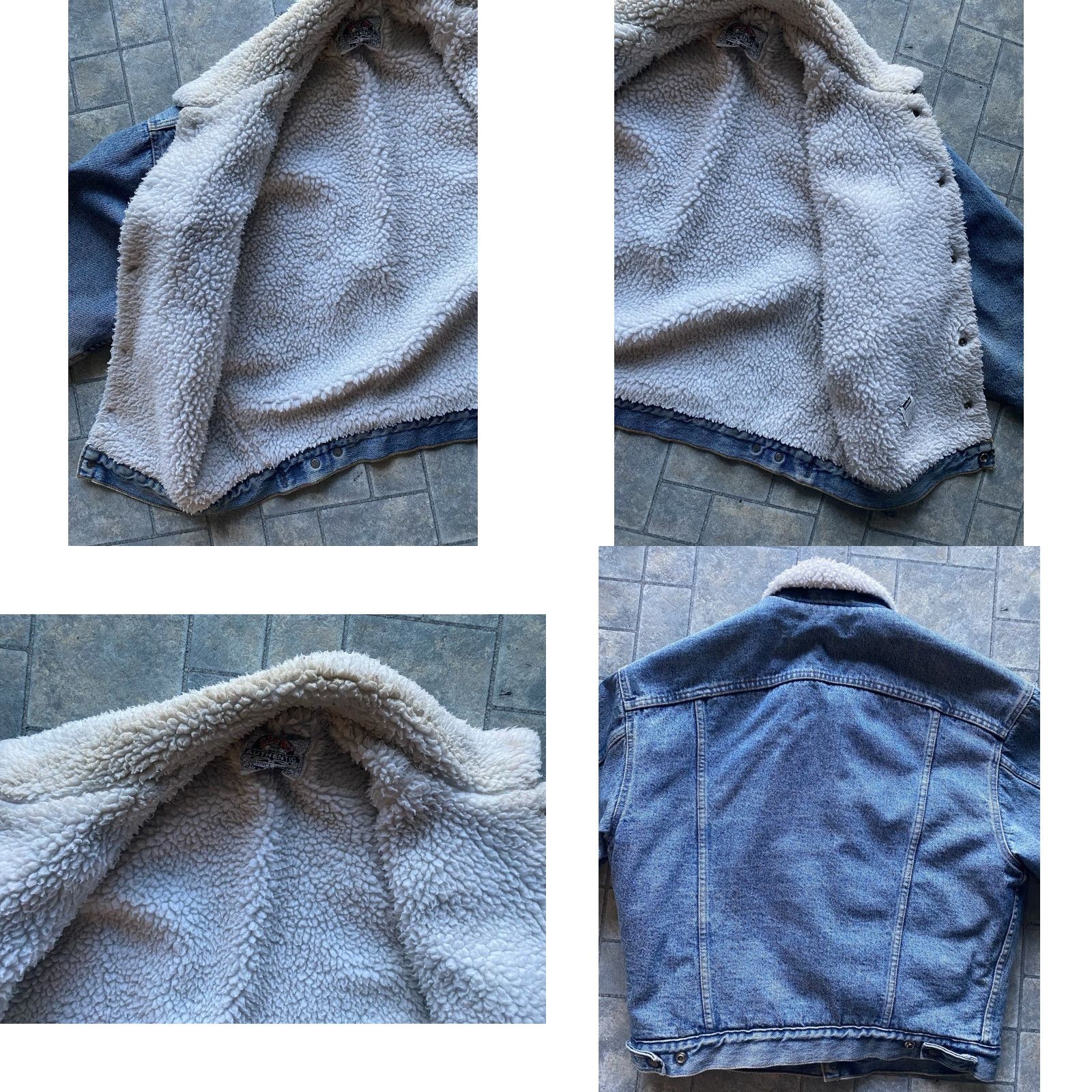 Levi's VINTAGE Levi’s Denim Jacket Sherpa Lined Men’s Size M Blue Made In USA WPL 423 Jacket Mens Denim Blue Lined Cotton Polyester Snap USA 423 Accessories? Size US M / EU 48-50 / 2 - 10 Thumbnail
