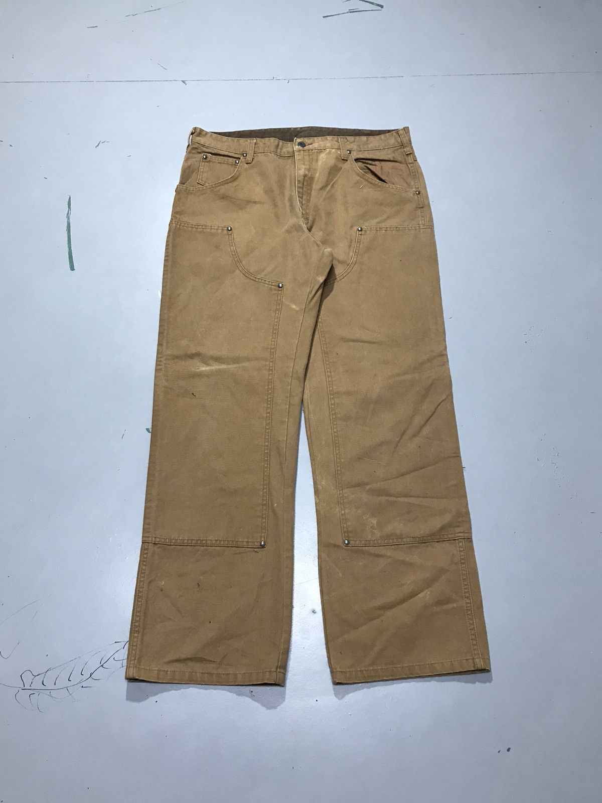 Dickies Vintage dickies double knee workwear denim Size US 38 / EU 54 - 1 Thumbnail