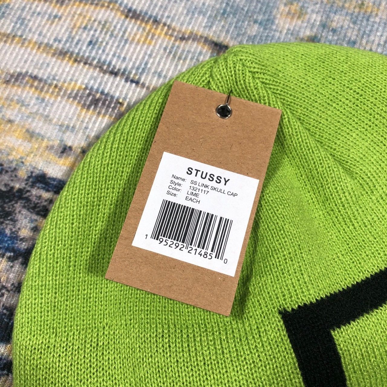 Stussy × Vintage Stussy SS-LINK Skullcap Beanie Size ONE SIZE - 6 Thumbnail