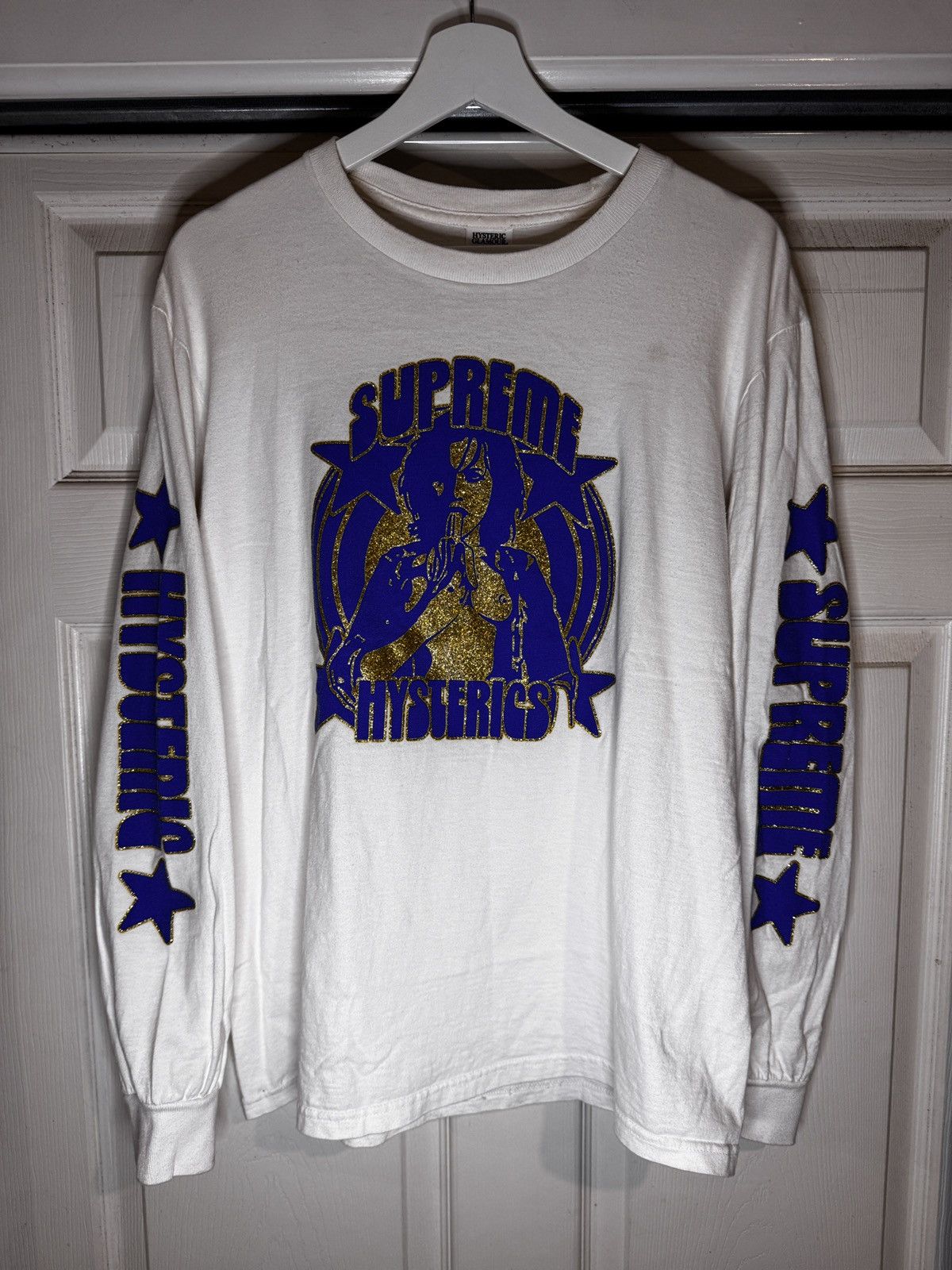 Supreme / HYSTERIC GLAMOUR L/S Tee White