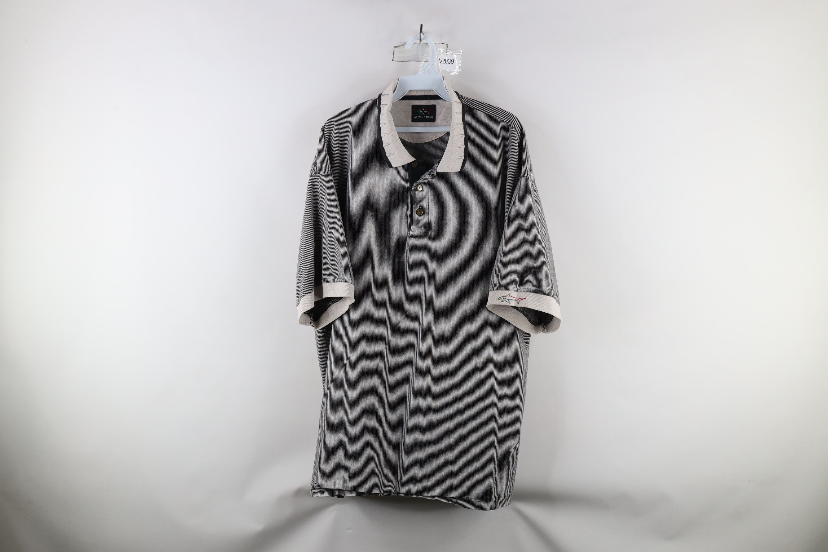 Vintage Vintage 90s Streetwear Collared Golf Polo Shirt Cotton Size US XXL / EU 58 / 5 - 1 Thumbnail