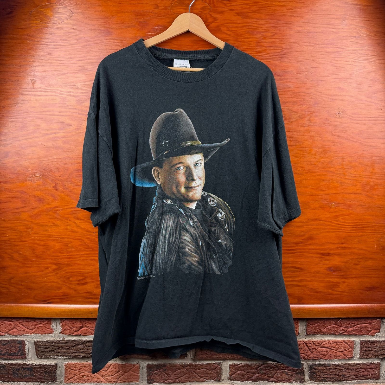 Band Tees John Michael Montgomery Shirt 1995 Nice Man 25x31.5 Size US XXL / EU 58 / 5 - 1 Thumbnail