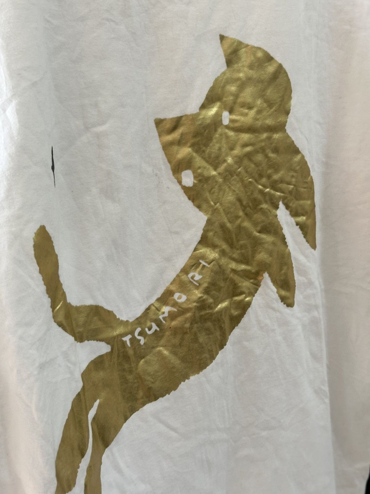 Issey Miyake × Tsumori Chisato AW20 Tsumori Chisato x Niko And… Gold Cat T-Shirt Size US L / EU 52-54 / 3 - 15 Thumbnail