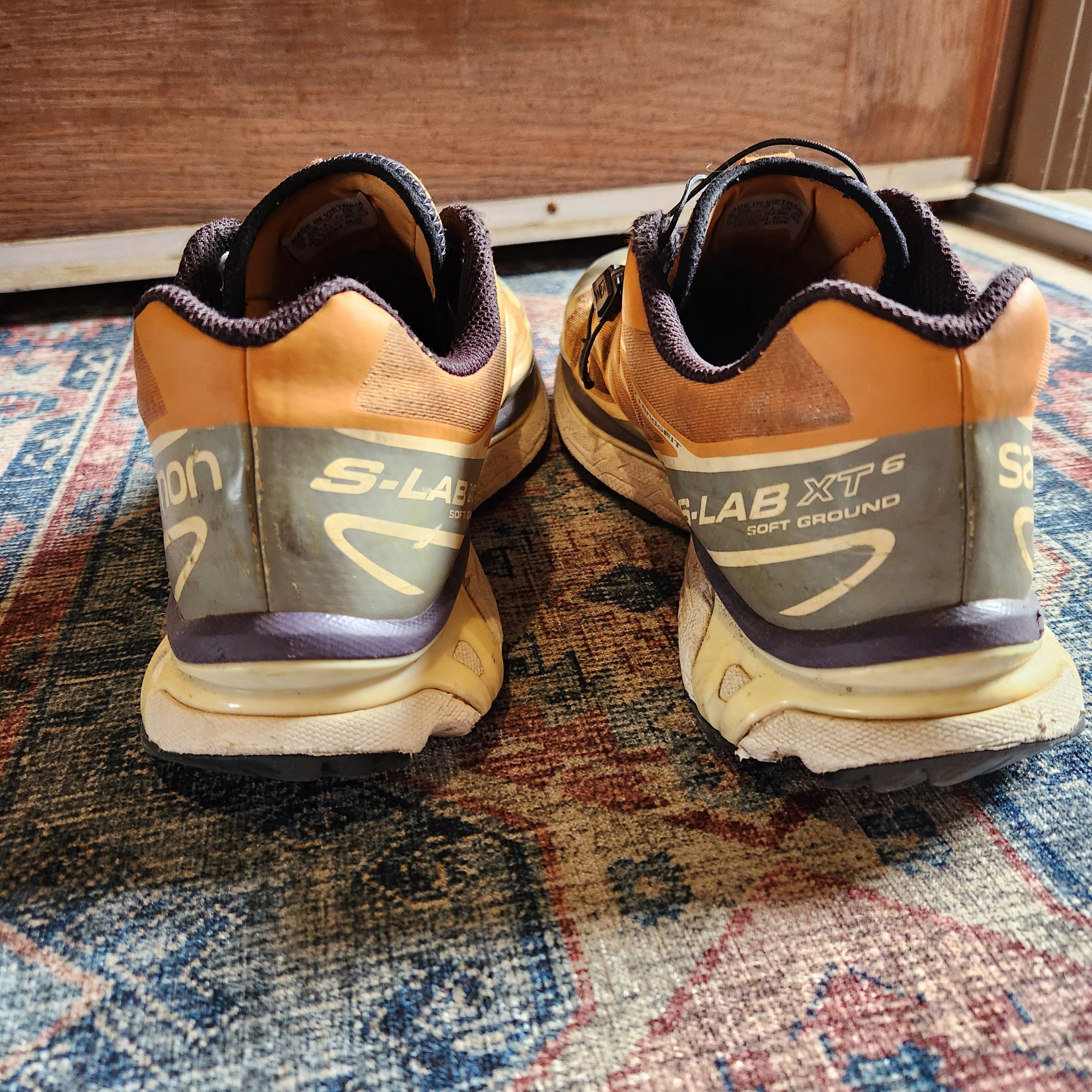 Salomon Salomon XT-6 Orange Grey US 12 Size US 12 / EU 45 - 4 Thumbnail