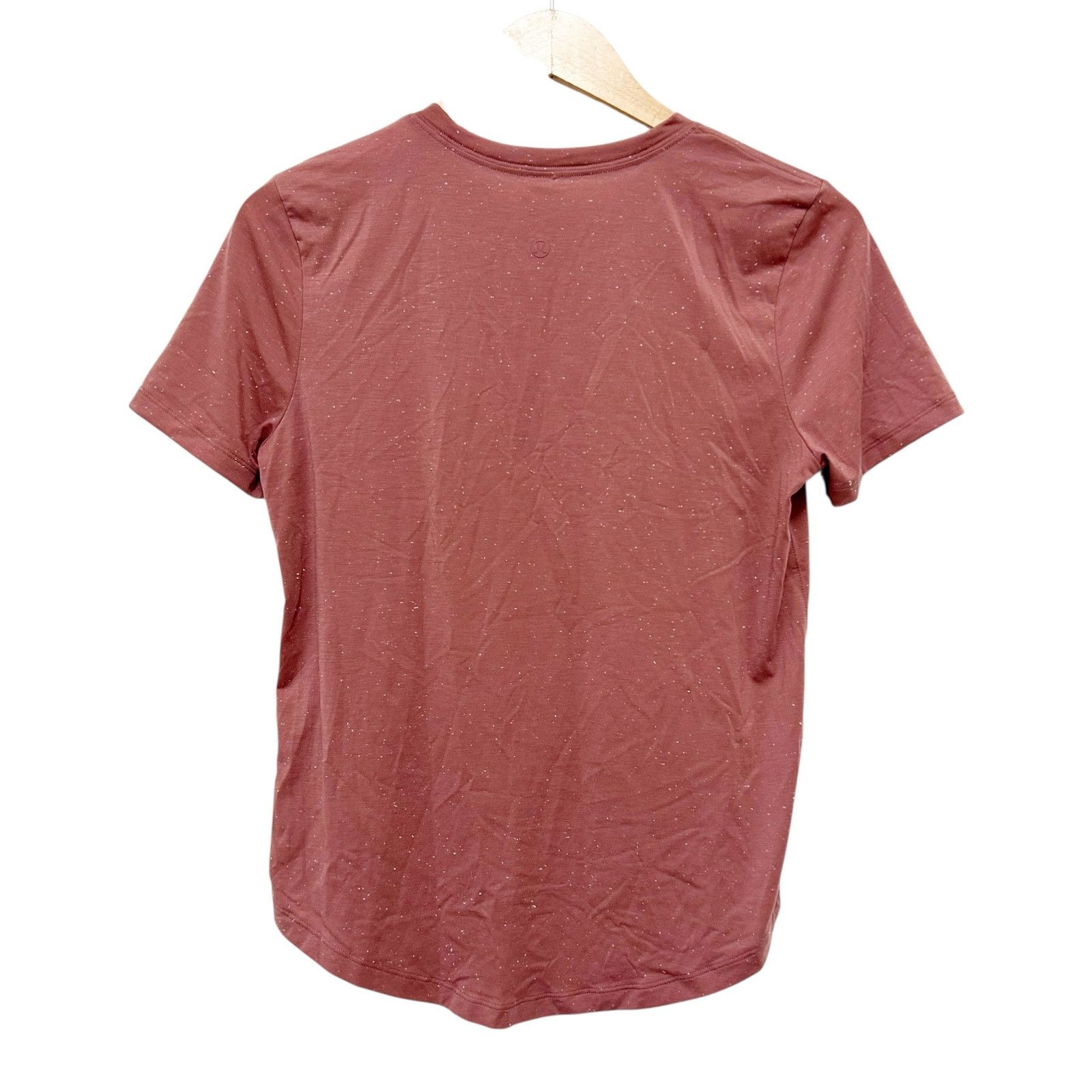 Lululemon Lululemon Speckled Mauve Short Sleeve T Shirt Sz 4 Size S / US 4 / IT 40 - 4 Thumbnail