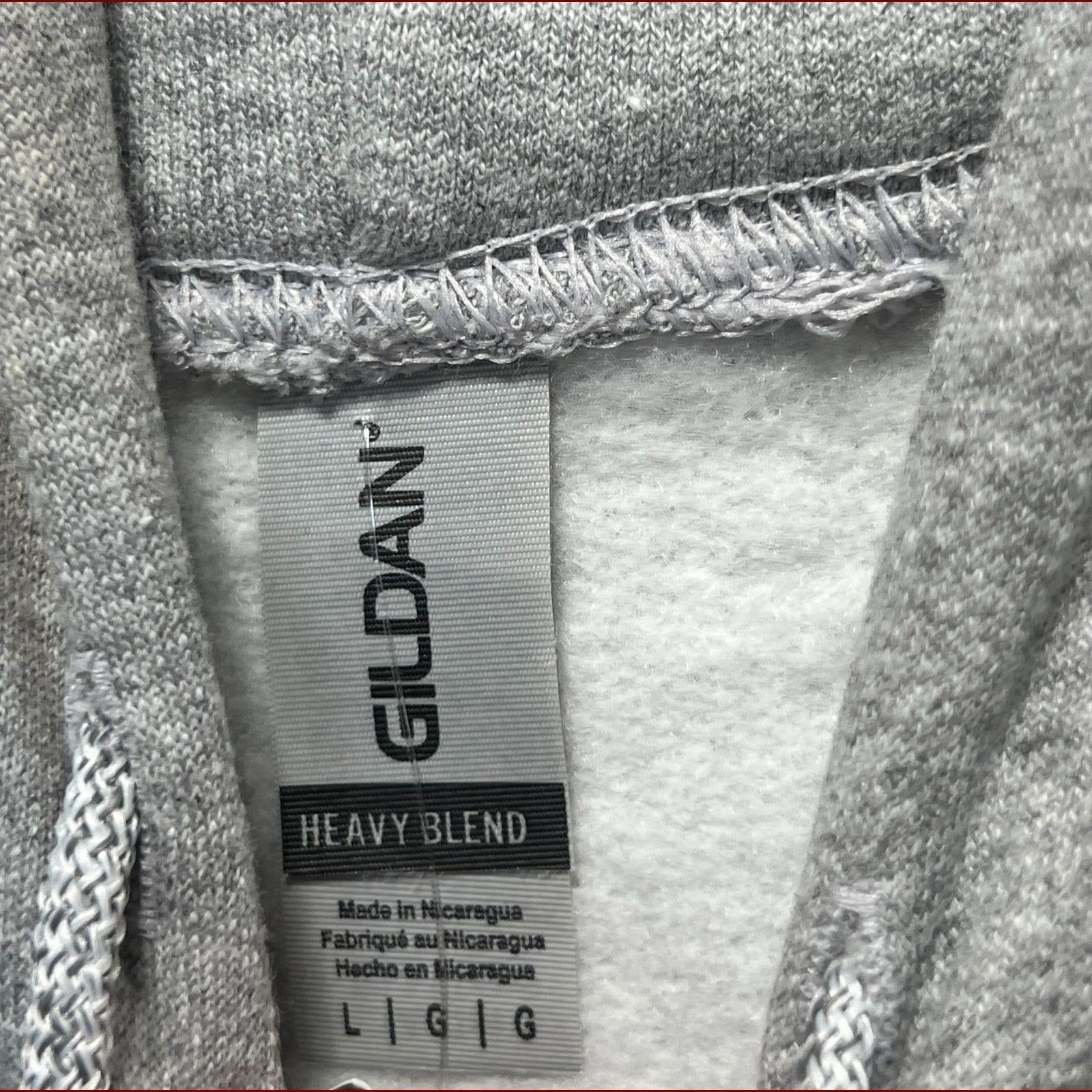 Gildan Gildan - Men's Long Sleeve Hooded Sweatshirt - Gray - Large Size US L / EU 52-54 / 3 - 10 Thumbnail