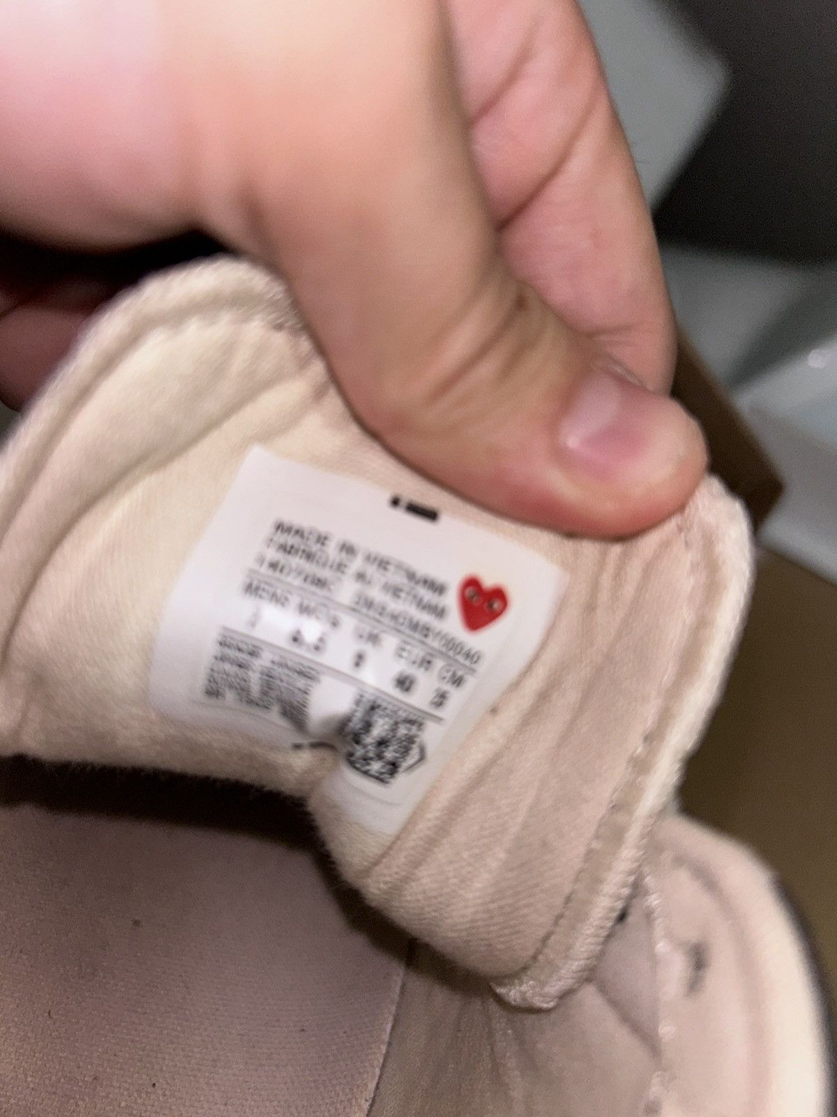 CDG by Comme des Garcons × Comme des Garcons × Comme des Garcons PLAY CDG Converse CDG Play Converse Size US 7 / EU 40 - 10 Thumbnail