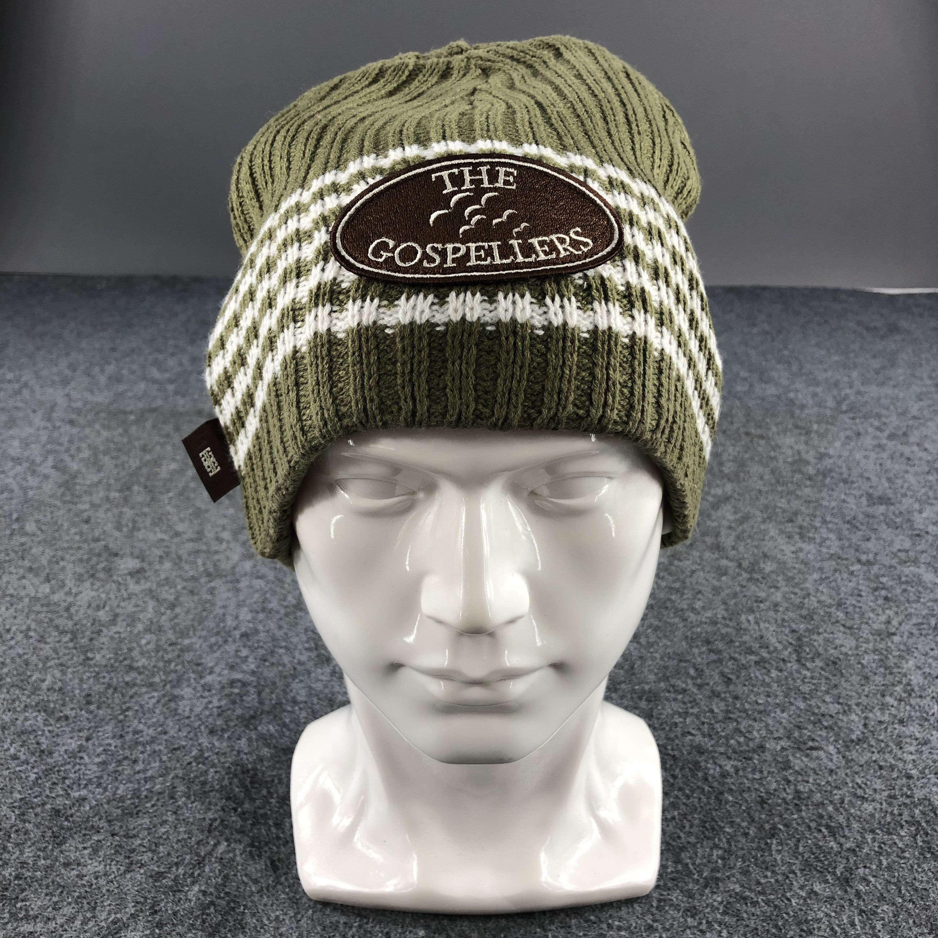 Vintage The Gospellers Striped Beanie Snowcap Snow Hat B325 Size ONE SIZE - 1 Thumbnail