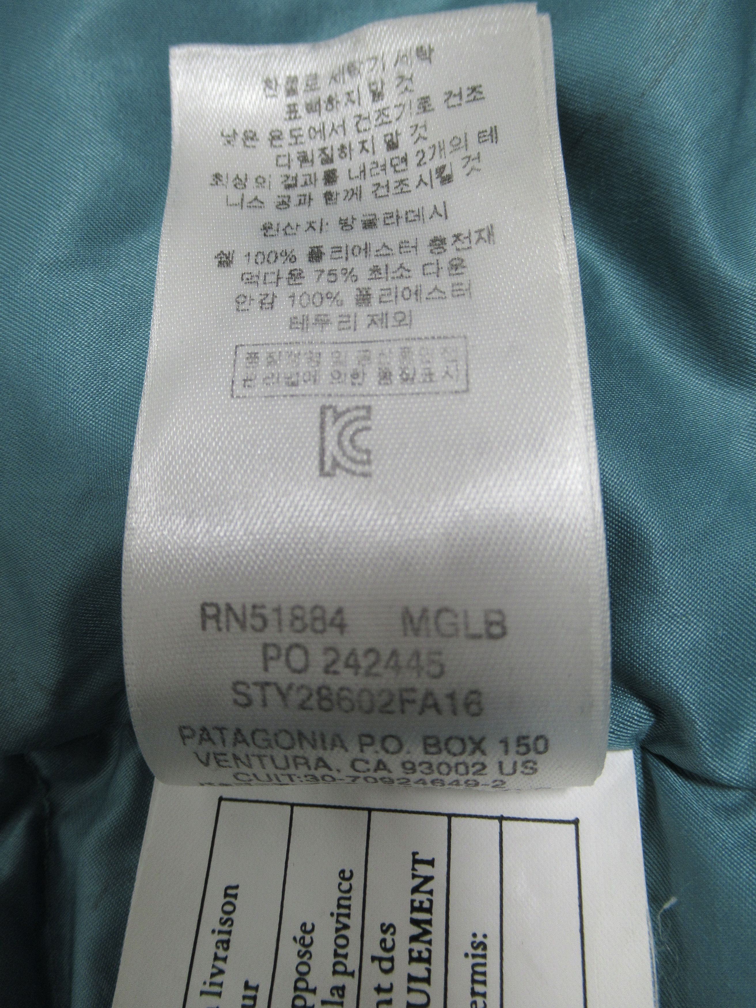Patagonia Patagonia Women's Downtown Jacket Mogul Blue MGLB 28602FA16 Size M / US 6-8 / IT 42-44 - 12 Thumbnail