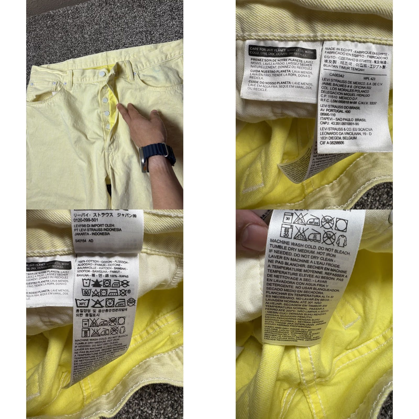 Levi's Item Specifications: Closure: Magnetic Size US 40 / EU 56 - 8 Thumbnail